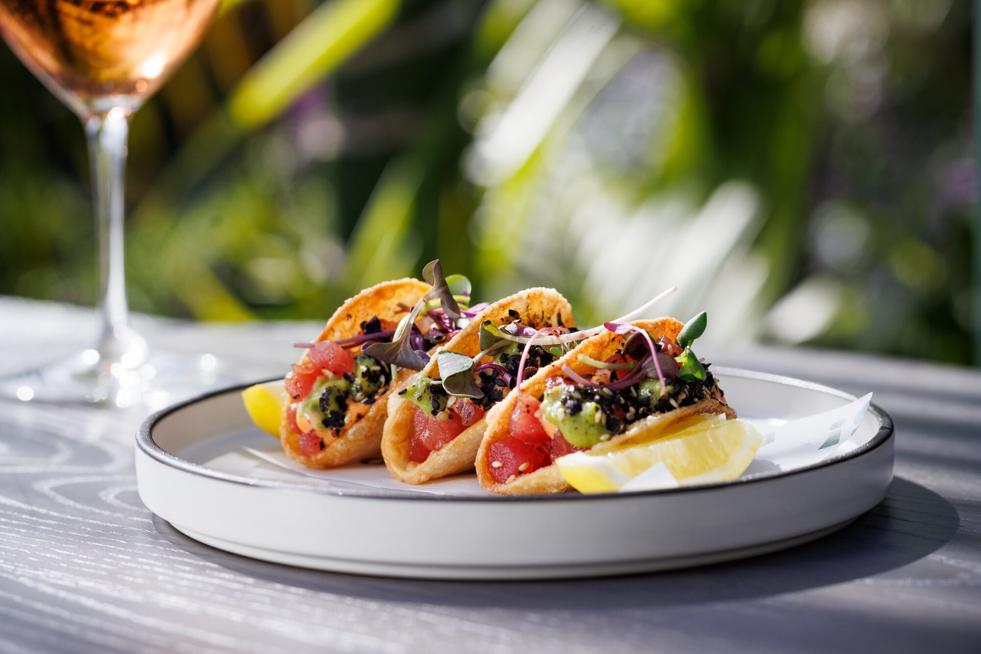 Crispy tacos on the menu at Bravo restaurant. Photo / Babiche Martens
