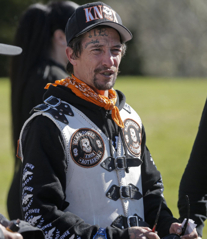 Sione-Lauaki's widower Jared Sione-Lauaki, pictured at her tangi, has been subject to rumours he was involved in his late wife's death but denies this. Photo / Alex Burton