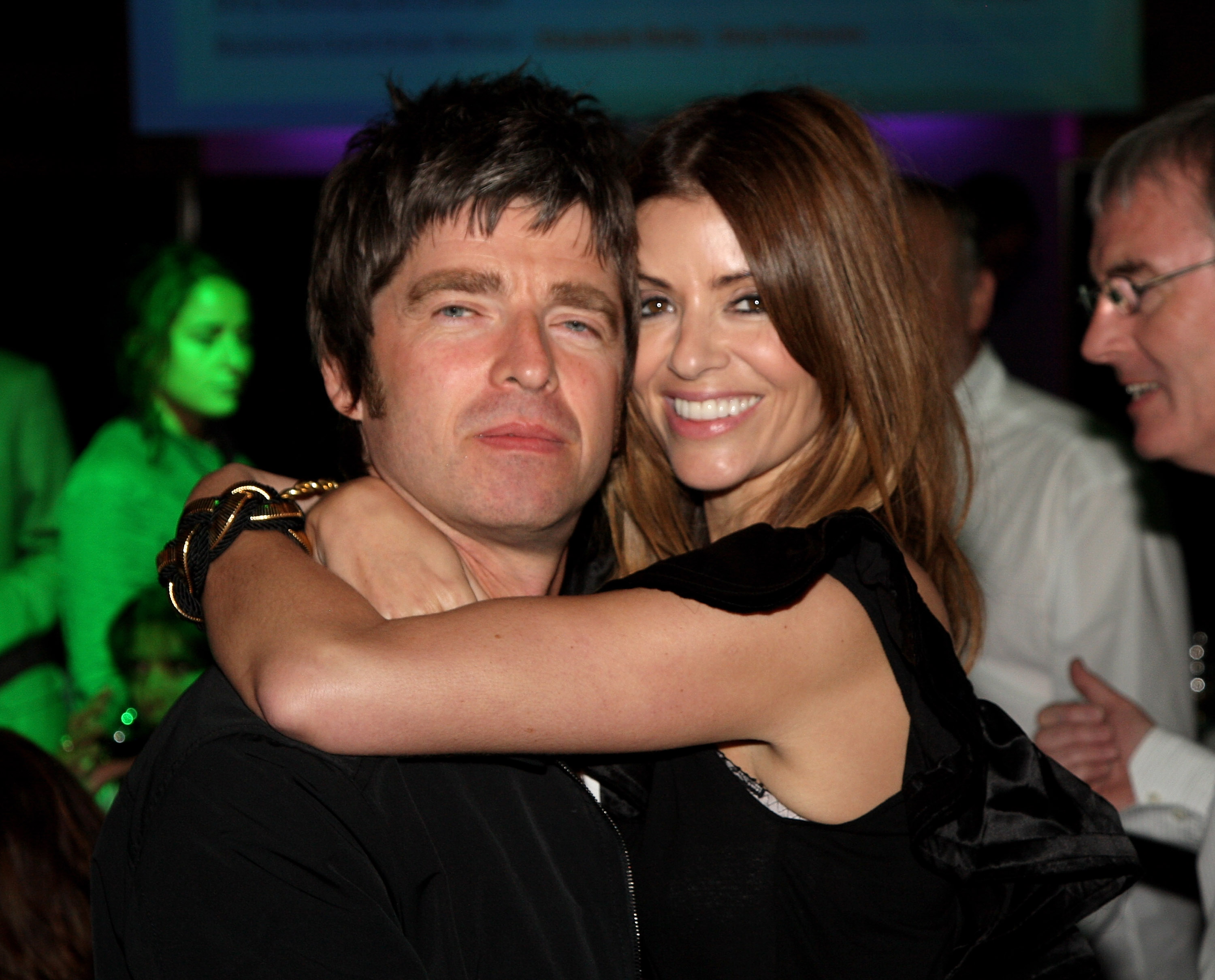 Noel Gallagher and his wife Sara MacDonald. Photo / Getty