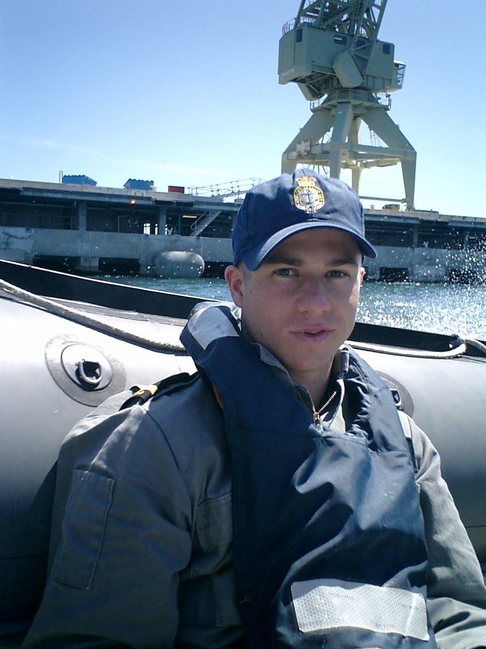 Chris Penk spent four years in the New Zealand Navy.