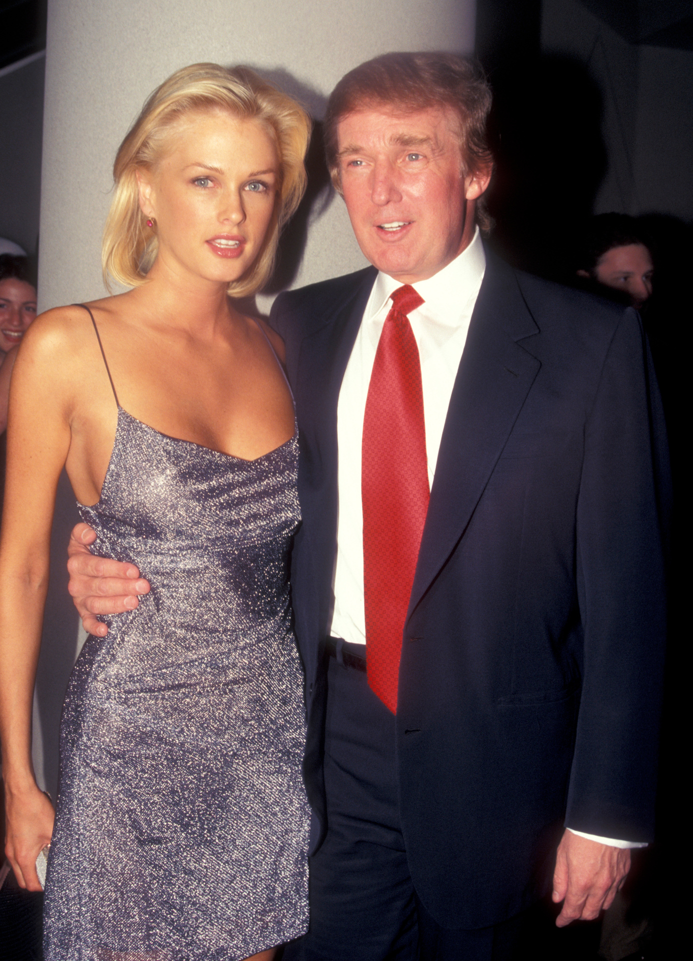 Kylie Bax stood by Donald Trump in the lead-up to the 2016 election. Photo / Getty Images 