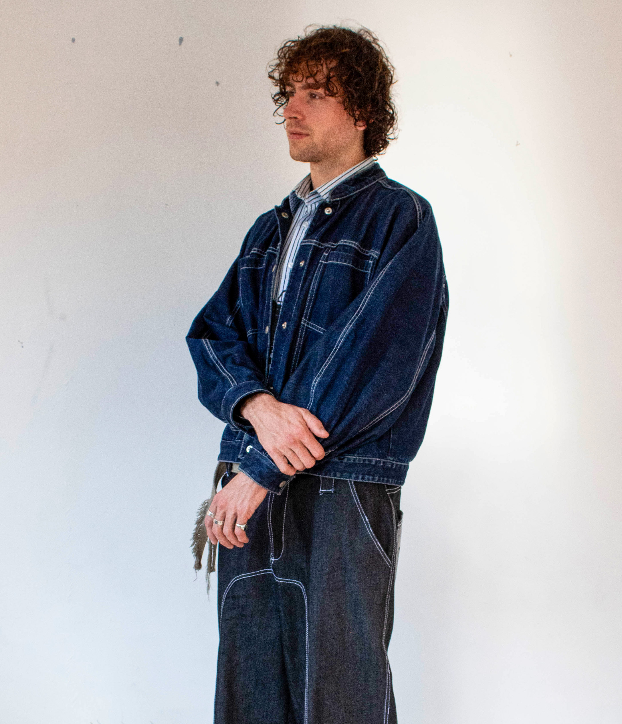 Finn Mora-Hill, designer of Fringes.