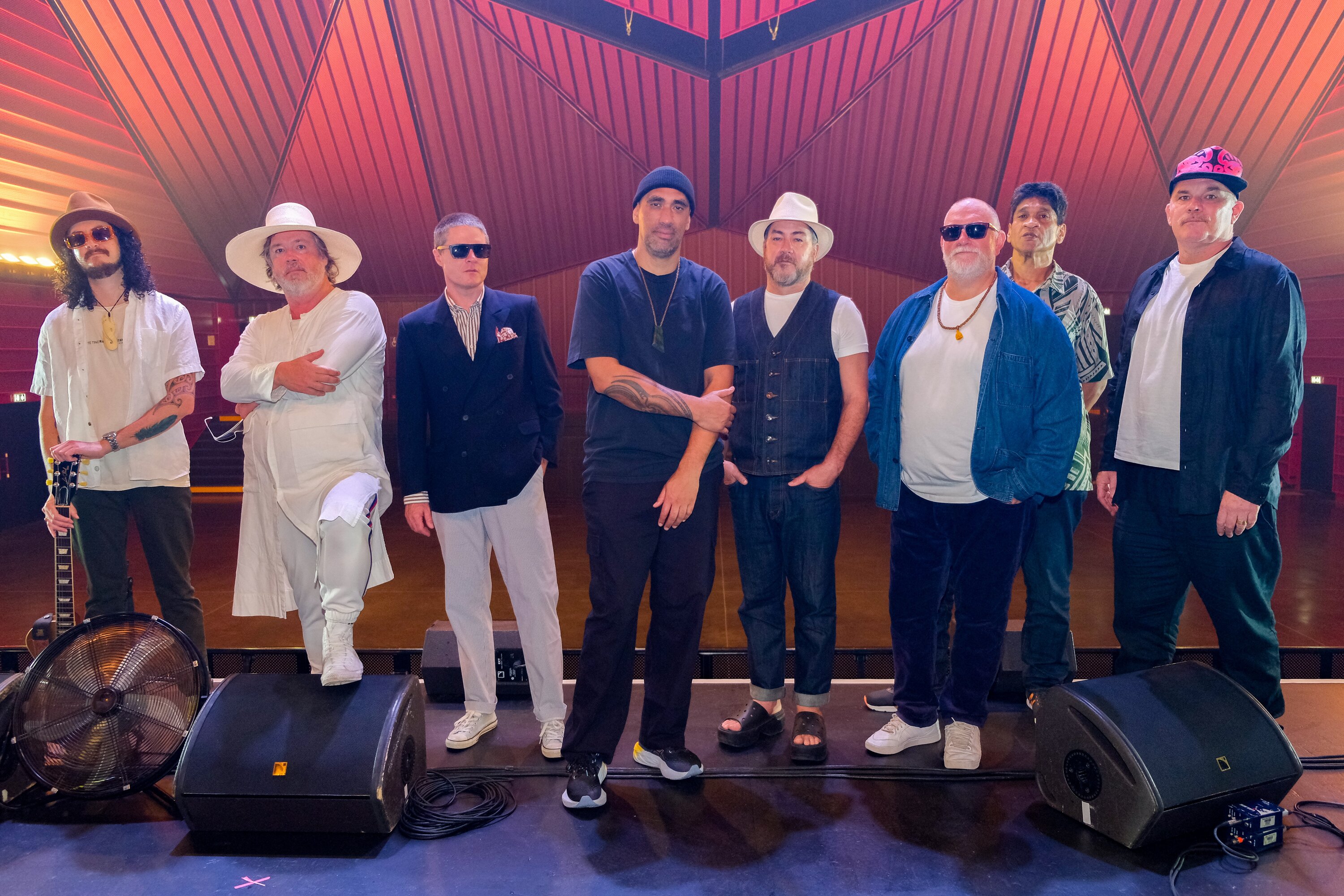 Fat Freddy's Drop released their new album 'Slo Mo' on Thursday on vinyl, two weeks ahead of releasing it on streaming services. Photo / Jamie Leith