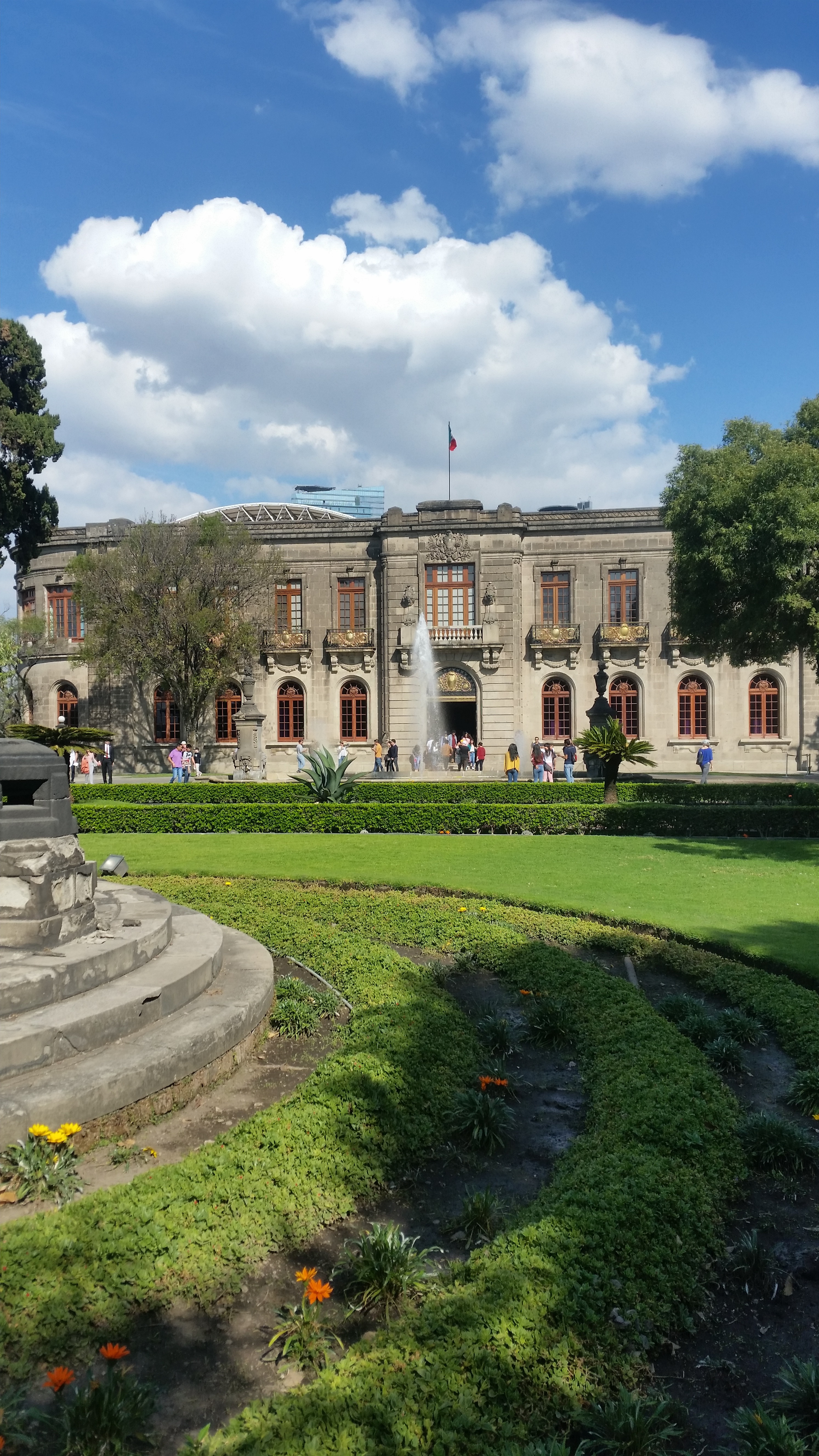 Chapultapec Castle, perched atop a hill, not only impresses with grandeur but offers breathtaking views across the city. Photo / Supplied