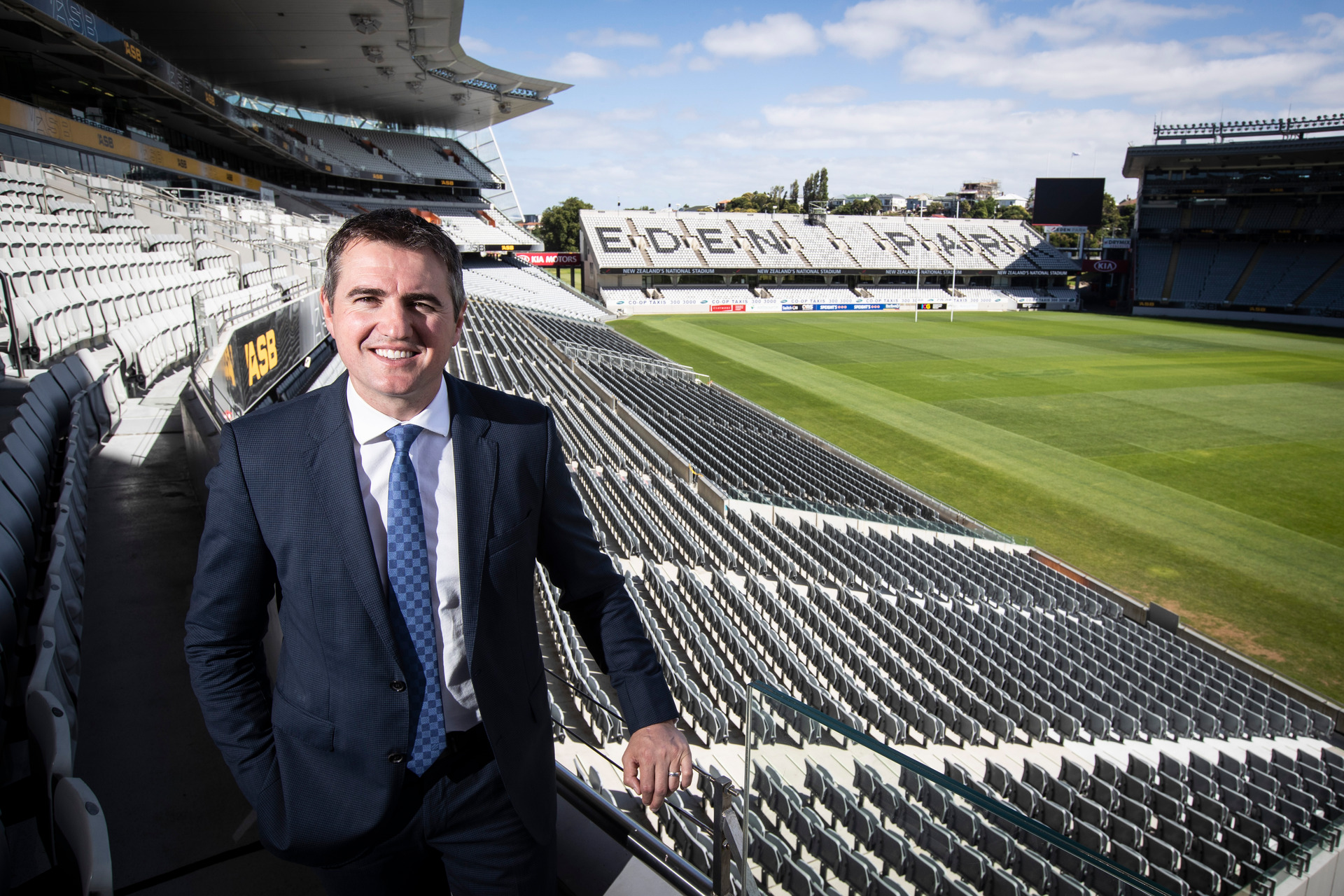 Eden Park chief executive Nick Sautner. File photo / Jason Oxenham