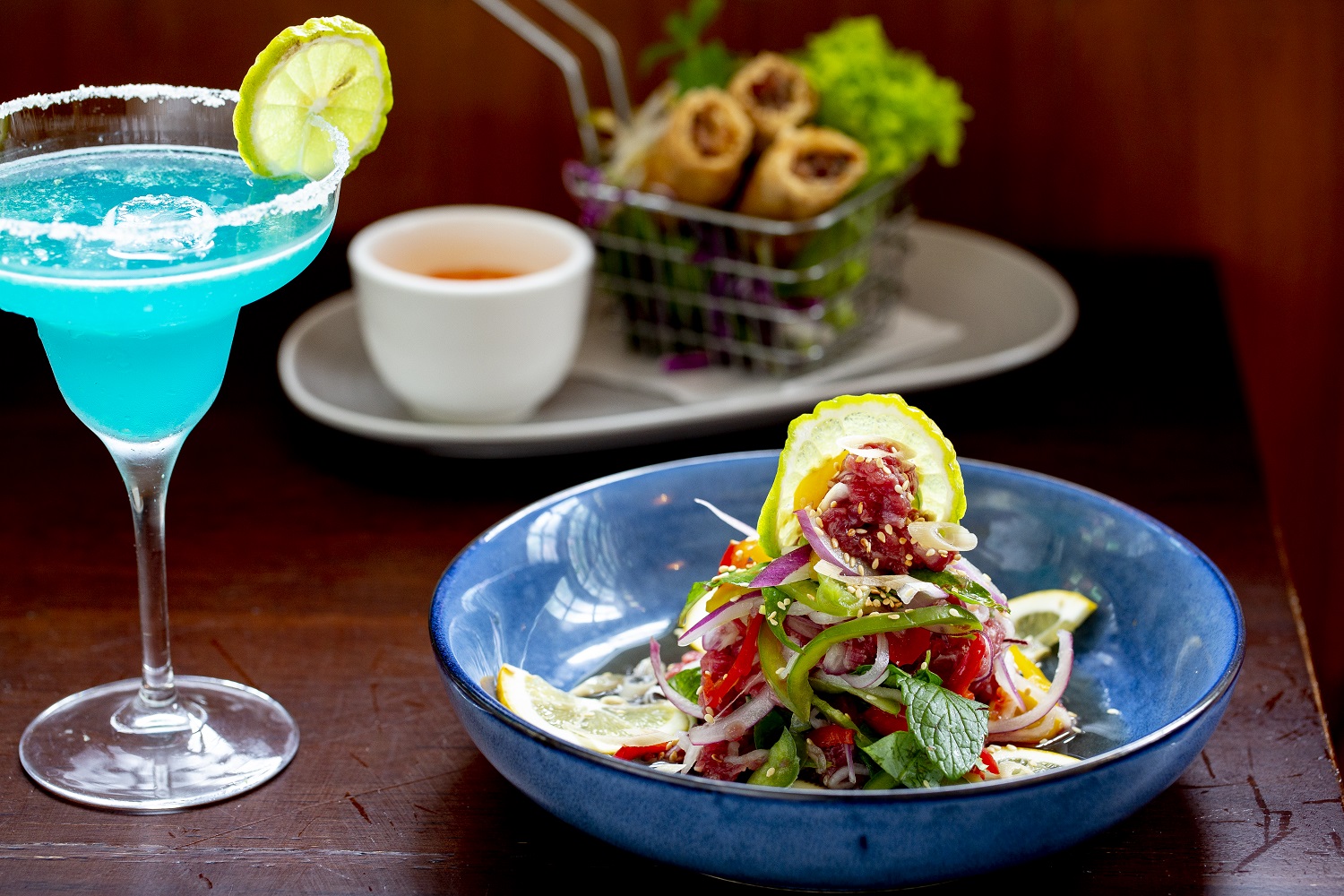 The beef carpaccio. Photo / Babiche Martens