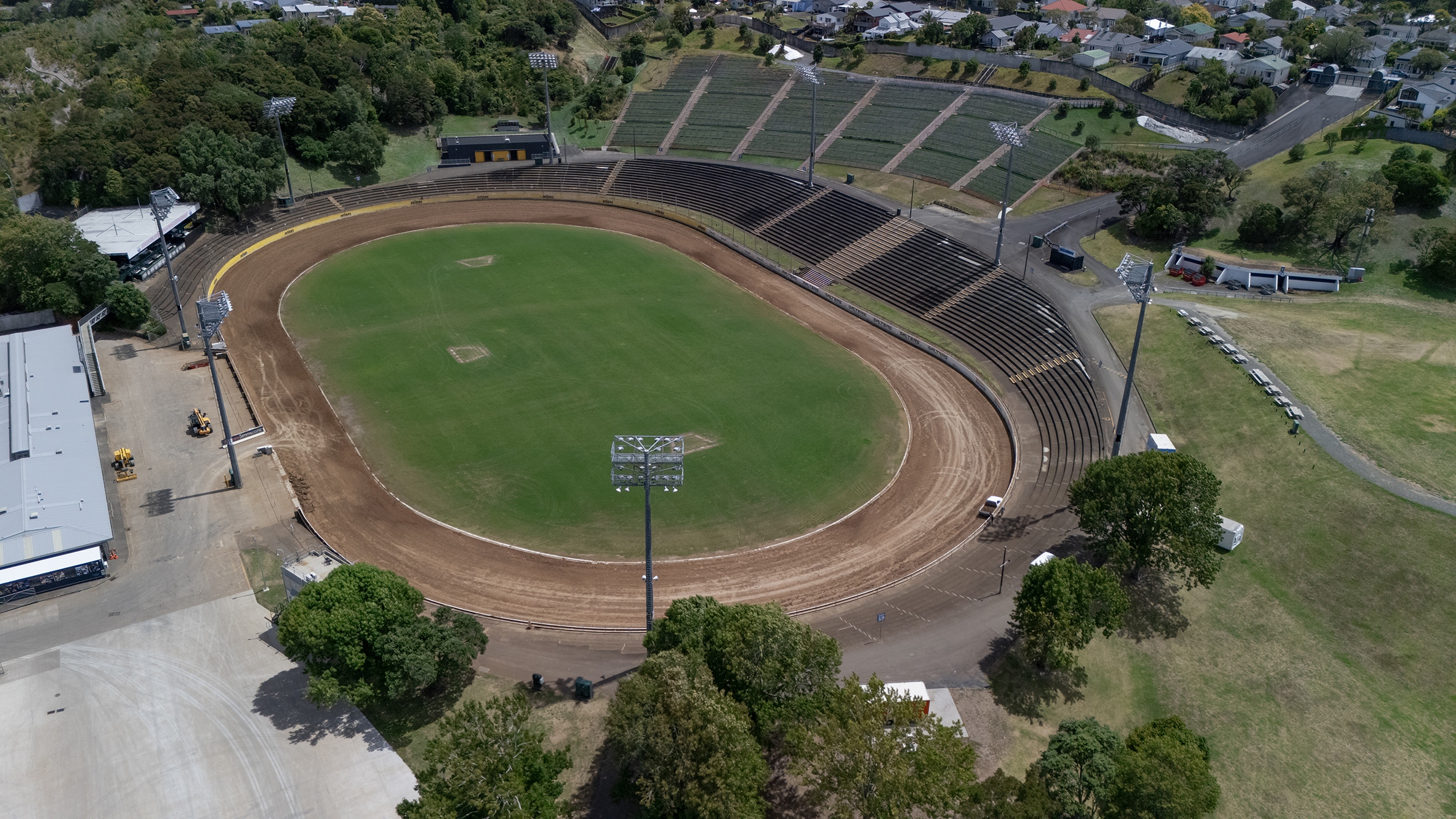 Western Springs Speedway in Grey Lynn, Auckland. Photo / Hayden Woodward
