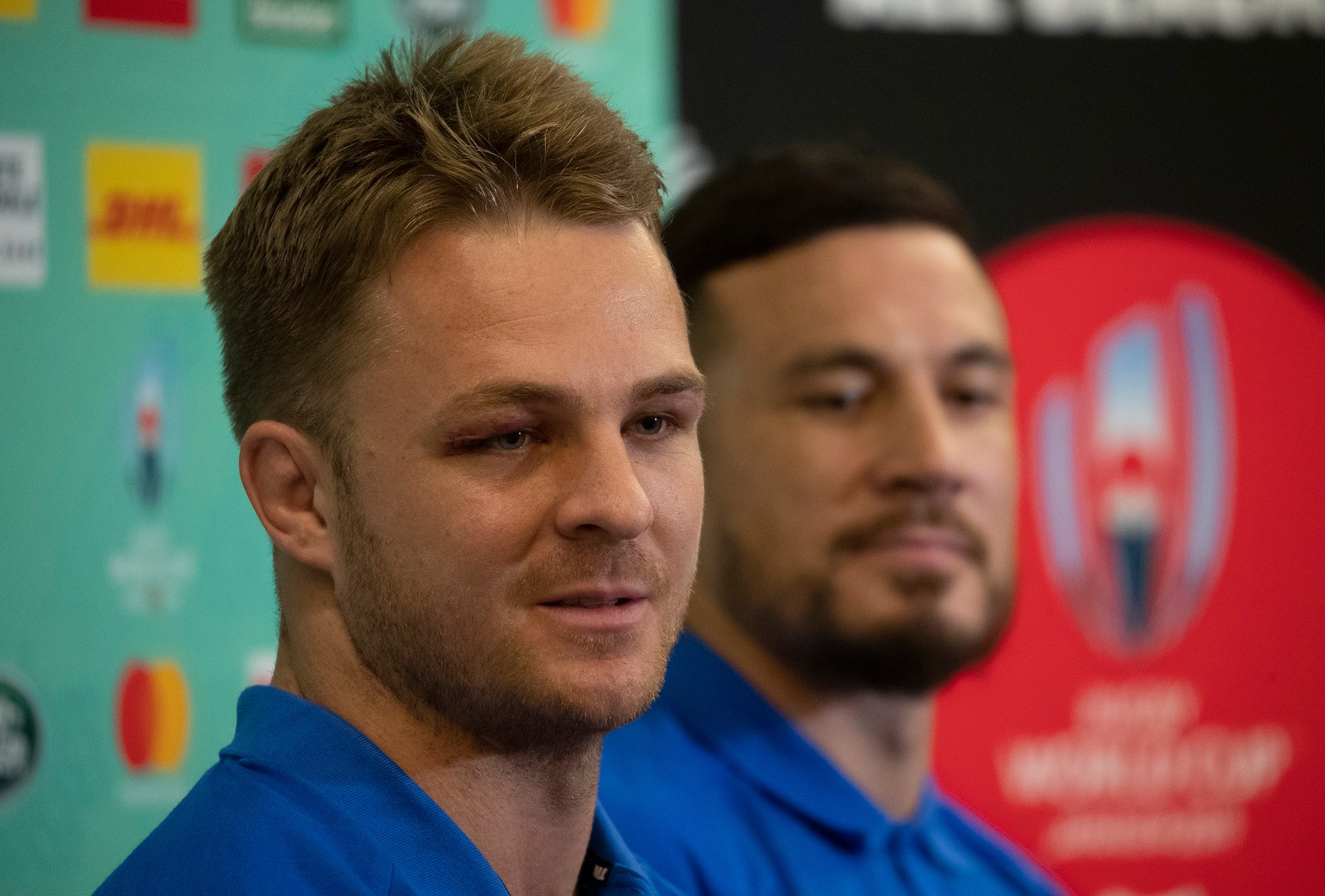 All Blacks Sam Cane and Sonny Bill Williams. Photo / Mark Mitchell