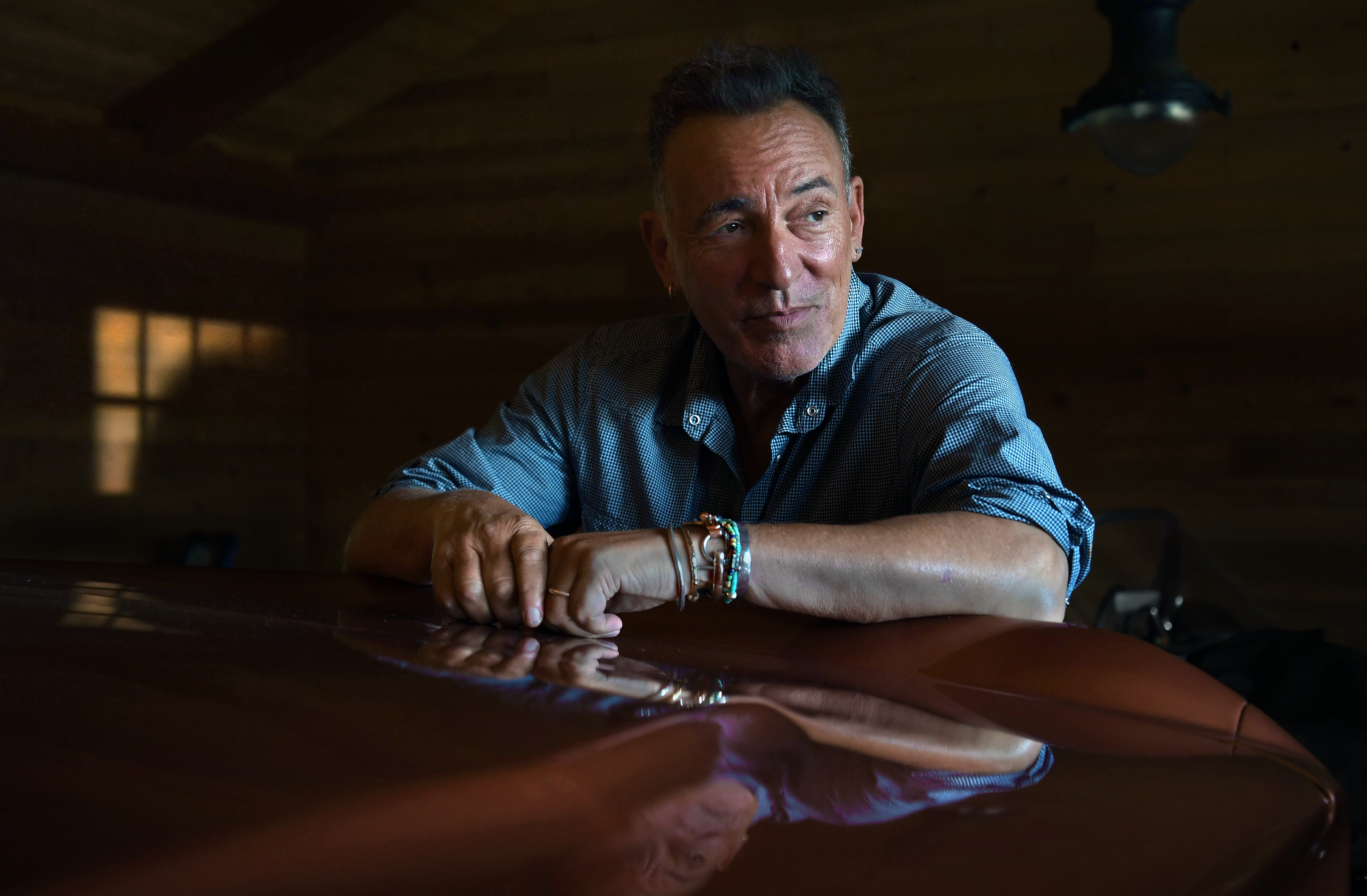 Bruce Springsteen at his home in Colts Neck, New Jersey on September 26, 2019. Photo / Getty Images