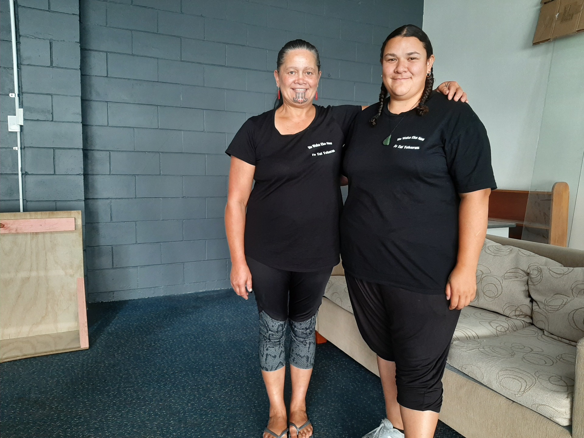 Deeann Herkt-Kopa and Jane Beamsley are both recovering addicts who know the importance of wraparound services. Photo / Jenny Ling