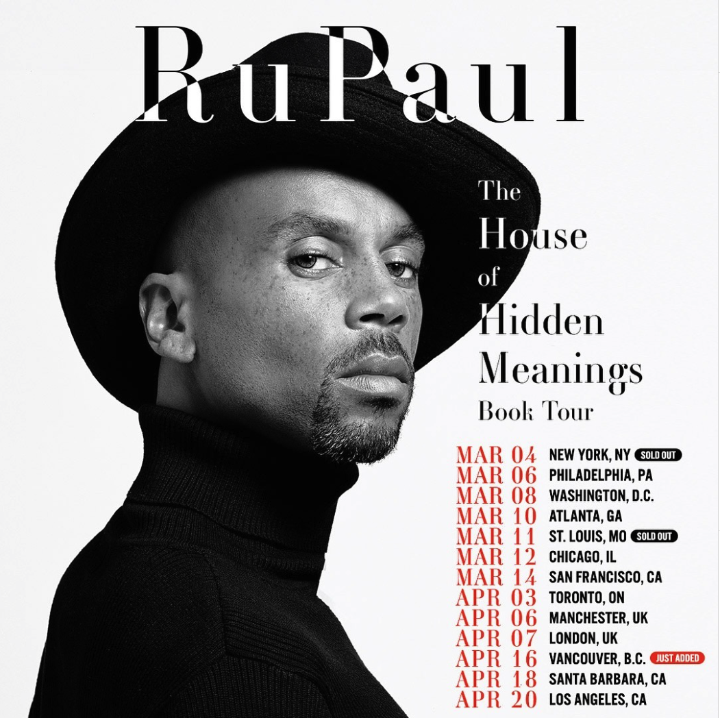 RuPaul's book tour dates clashes with Down Under's filming schedule.