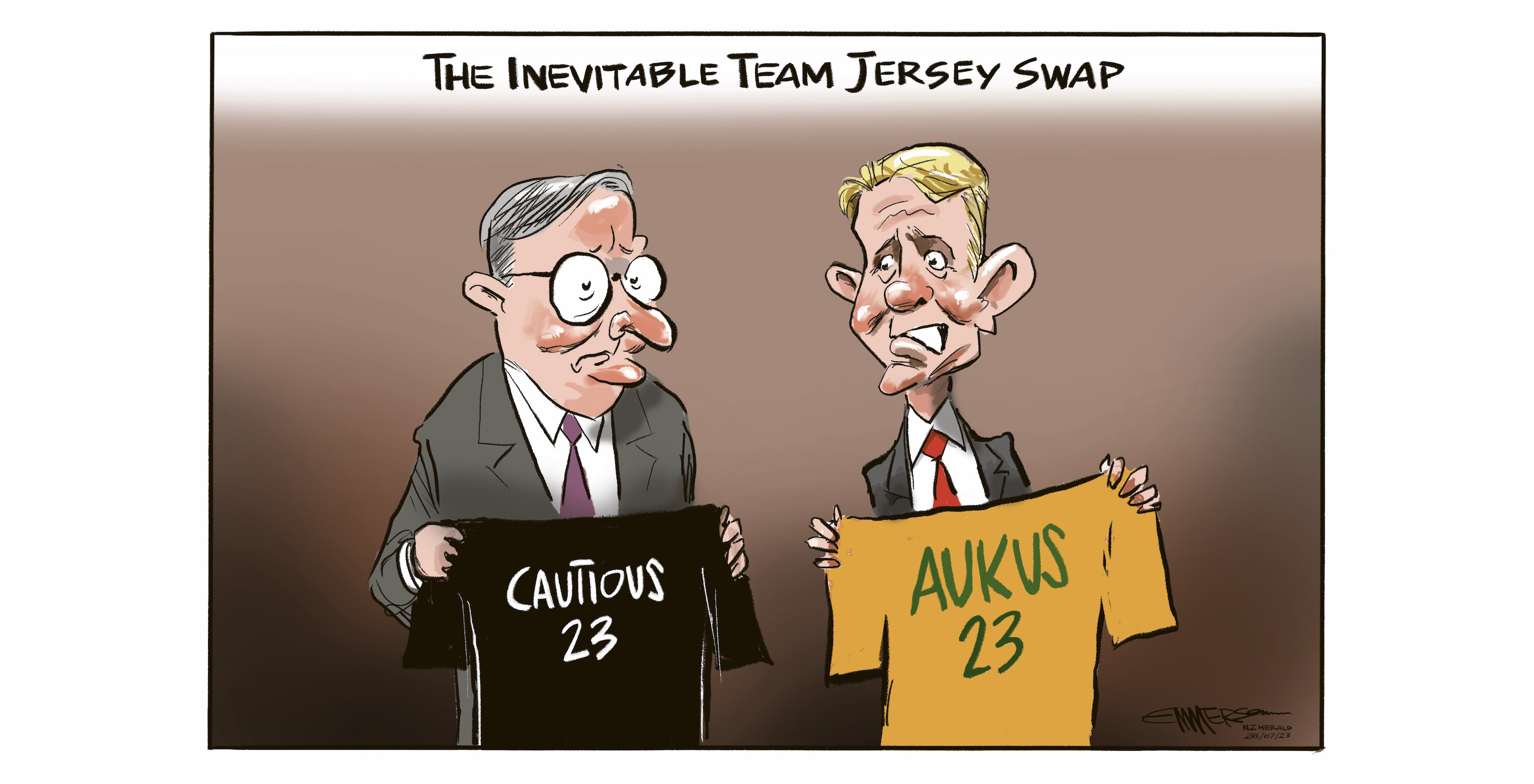 Cartoon: Rod Emmerson 