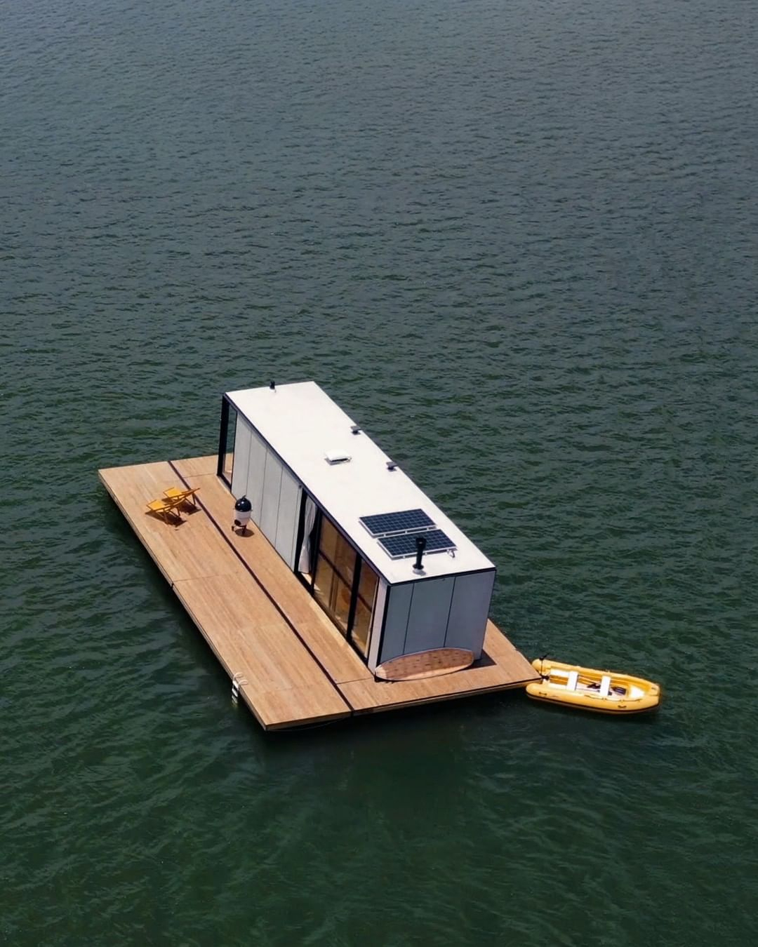 Embrace your inner drifter in a year on the road. Floating House, Brazil Photo / @franparente