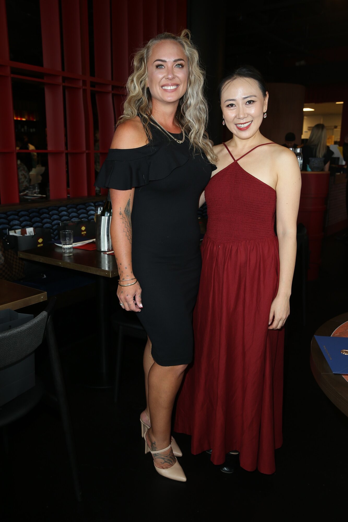 Megan Prime and Yin Zhang. Photo / Norrie Montgomery