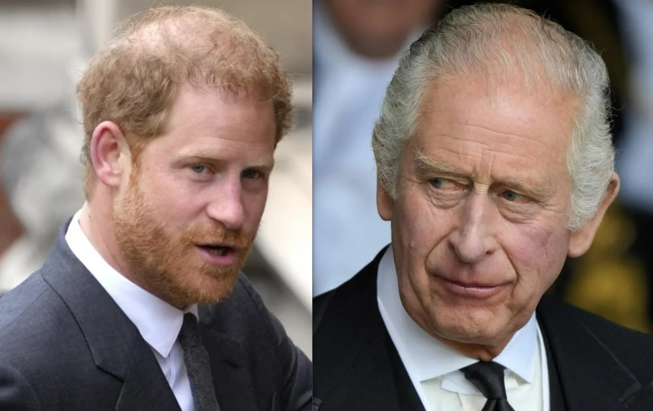 Prince Harry is rushing to see his father amid news of his diagnosis. Photo / AP