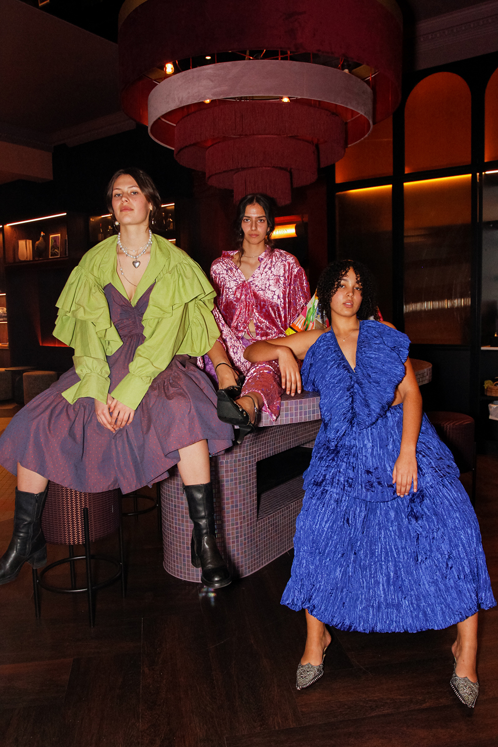 Fashion designer Havilah Arendse's latest collection. Photo / Supplied
