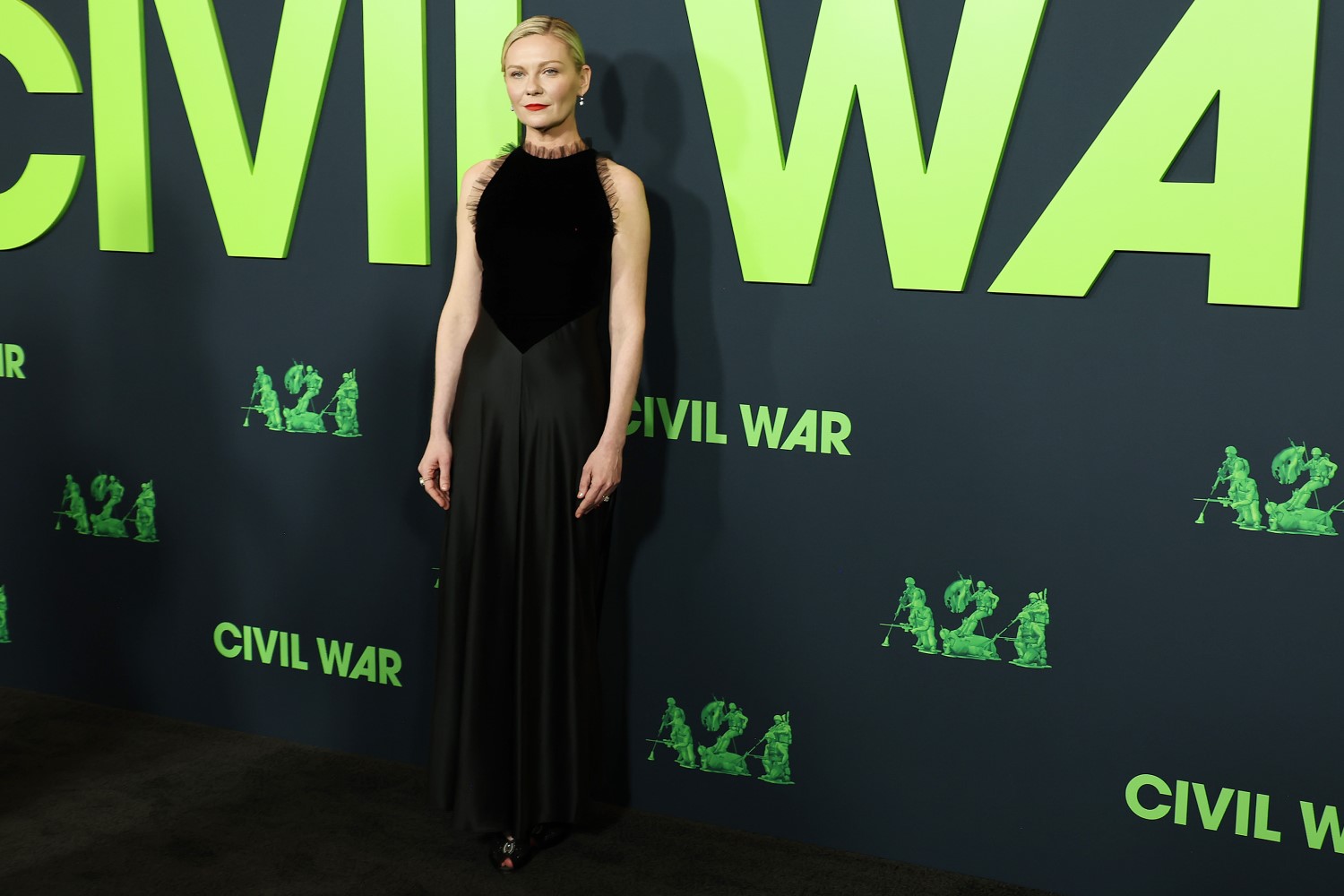Kirsten Dunst attends the premiere of Civil War in Los Angeles. Photo / Getty Images