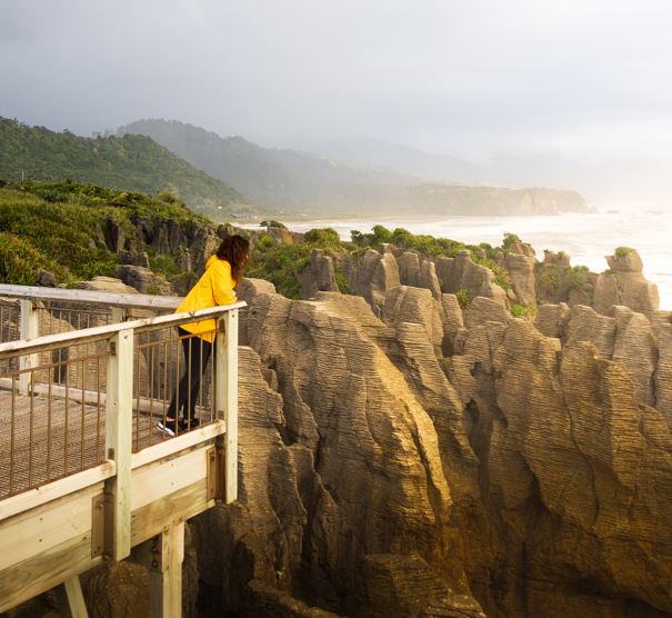 The West Coast is home to Punakaiki Pancake Rocks and Blowholes. Photo / West Coast New Zealand