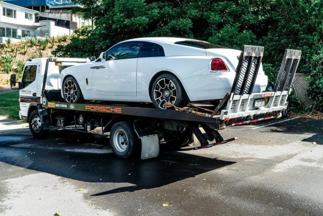 The Rolls Royce Wraith taken by police in Operation Nova. Photo / Supplied