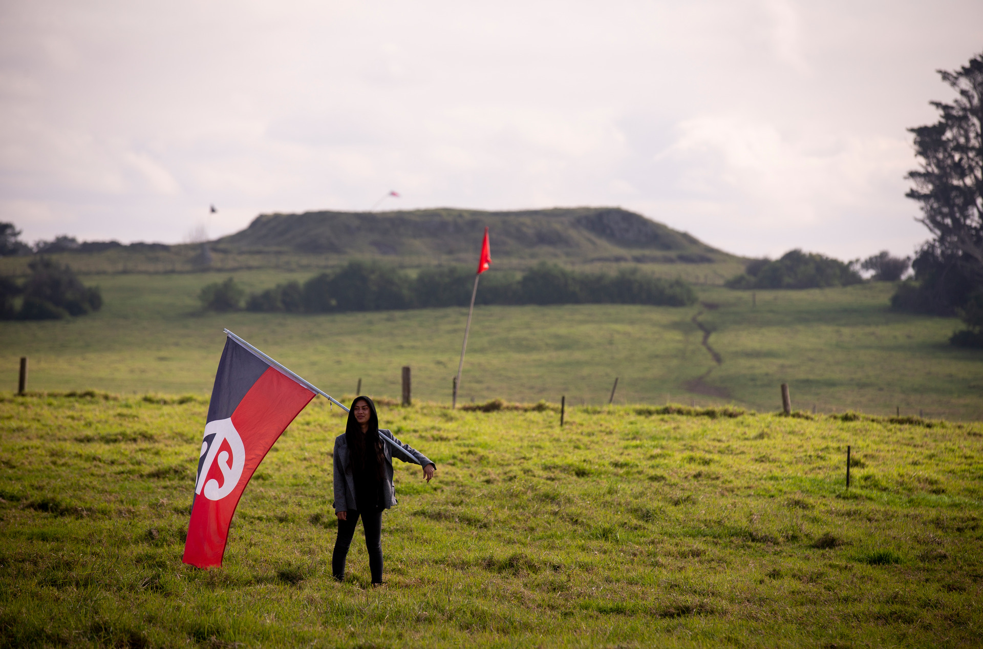 The occupation at Ihumātao.