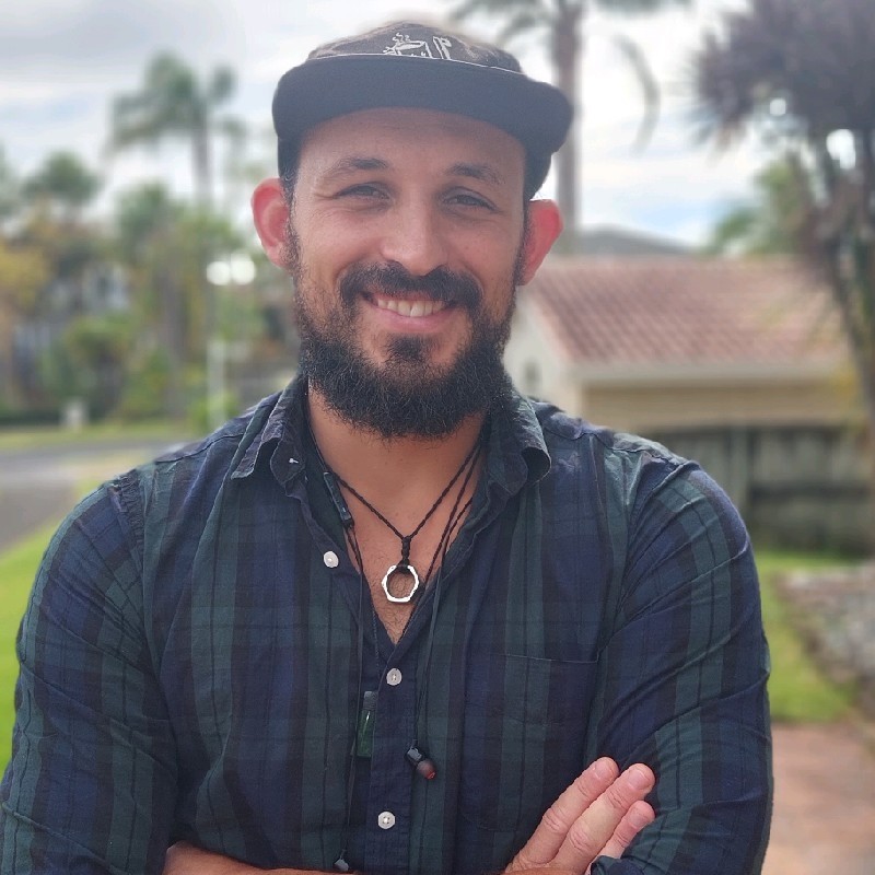 AJ Hendry is the curator and creator of When Lambs Are Silent.  Photo / Supplied