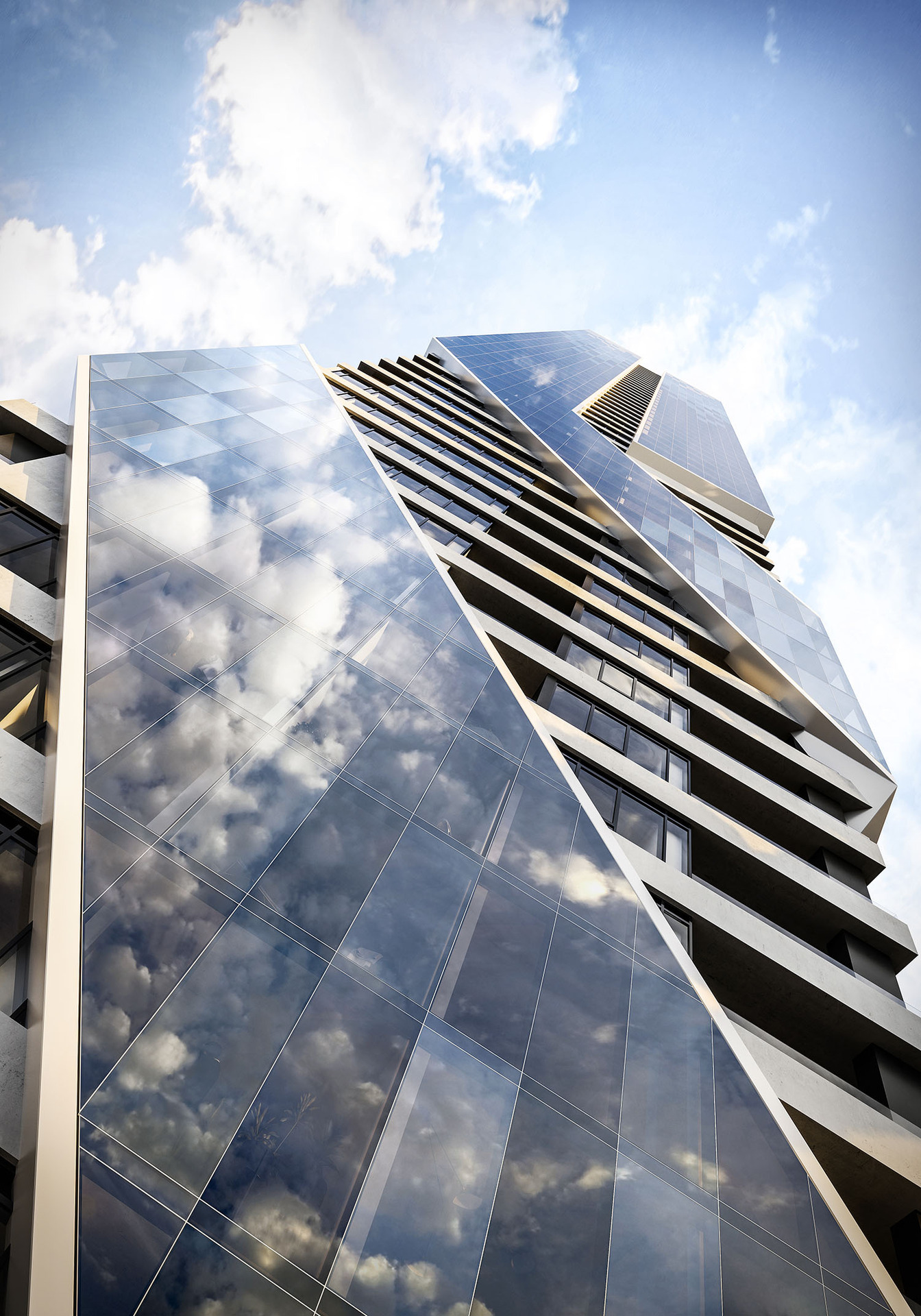 The Pacifica is to be 57 levels high. Photo/supplied
