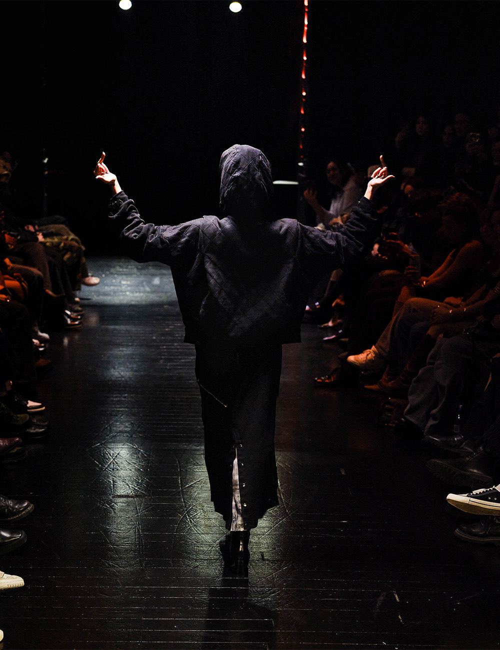 A model on the runway for Fringes. Photo / Ryan Patrick