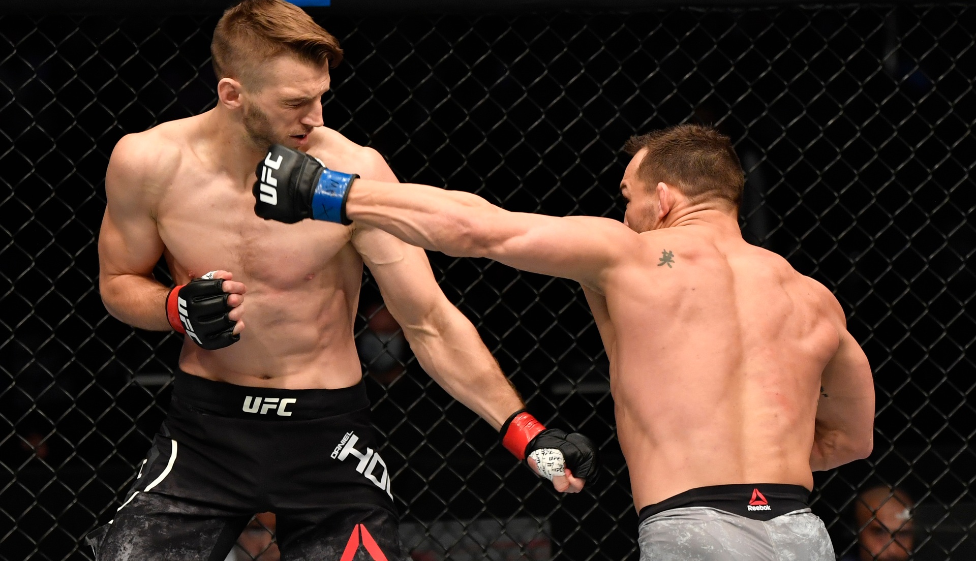 Kiwi Dan Hooker suffered a tough first round loss against Michael Chandler. Photo / Getty