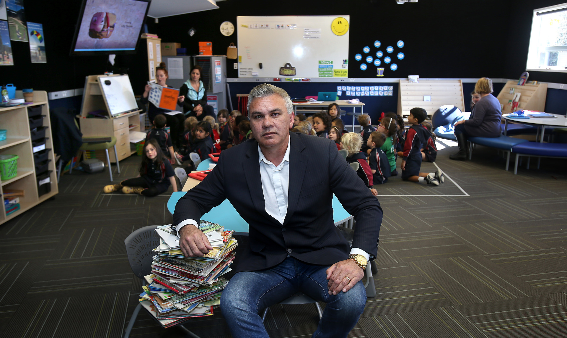 Bruce Jepsen, president of Te Akatea NZ Māori Principals Association, says investment in Māori whānau wellbeing is the highlight of Budget 2021. Photo / John Borren 