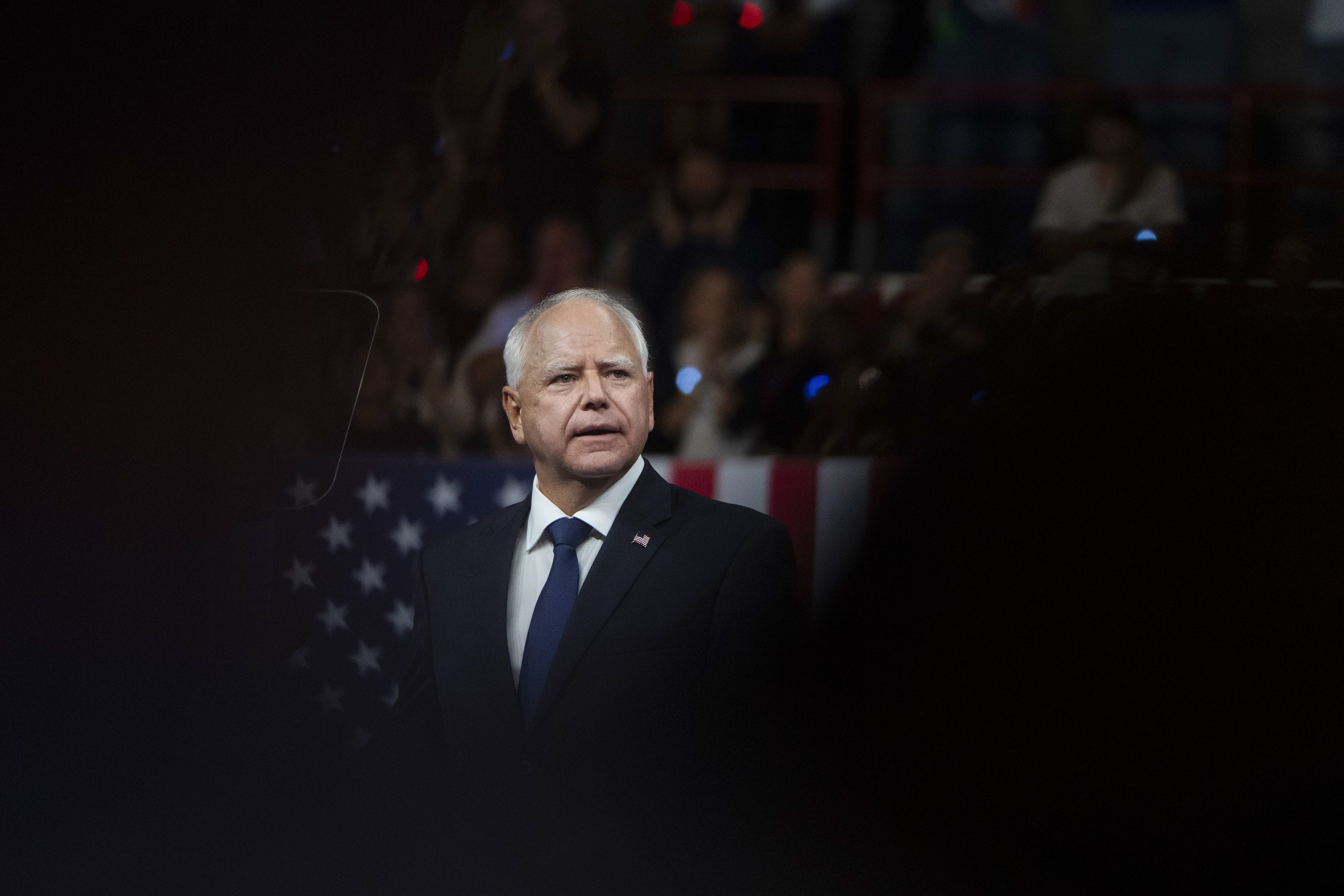 Naming Tim Walz as her running mate didn't help Harris in the rural areas as expected. Photo / Hiroko Masuike, The New York Times
