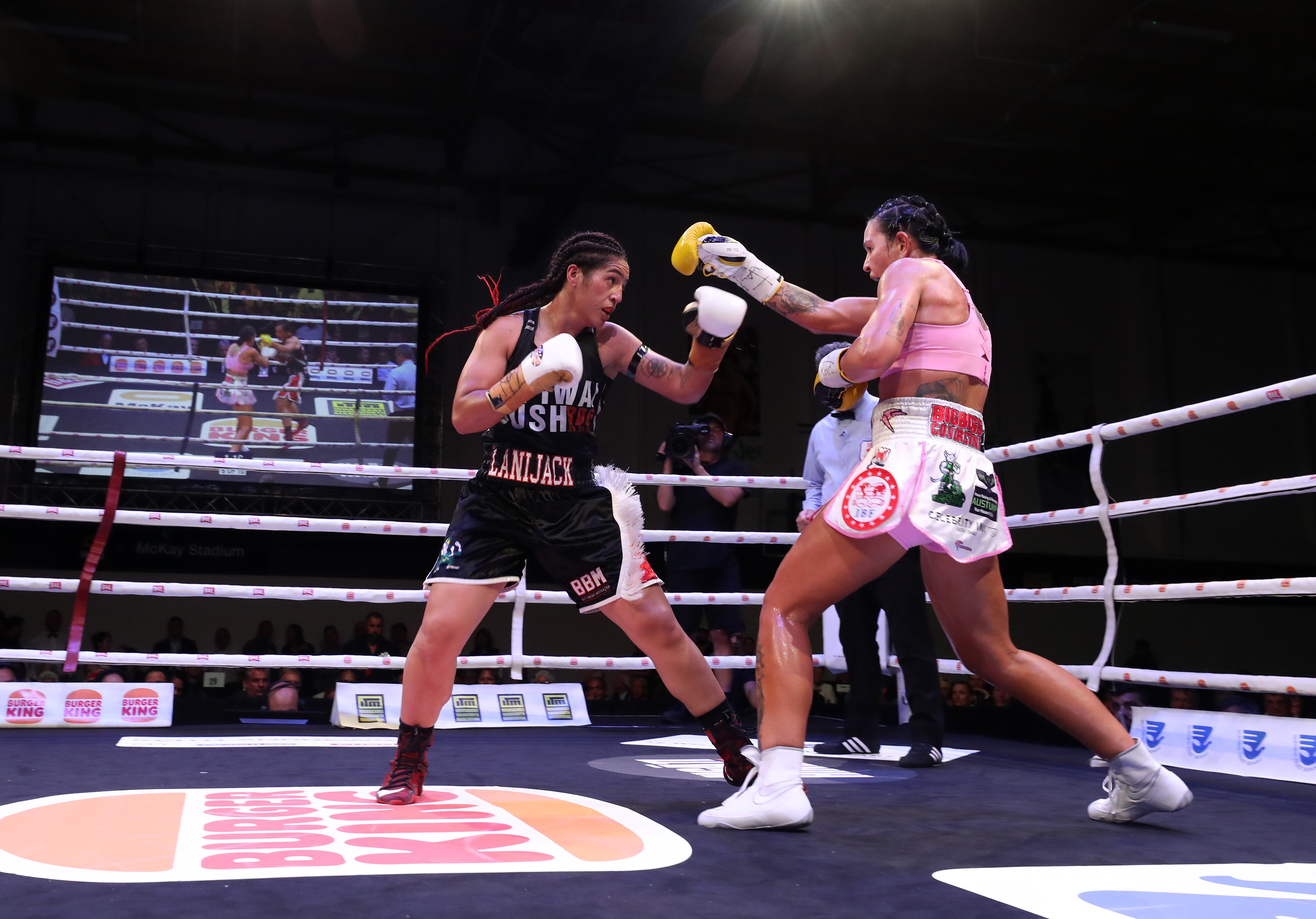 Whangārei’s Lani Daniels earned an impressive majority decision against Australian Desley “Lady D” Robinson to take out the vacant IBF light heavyweight world belt.
