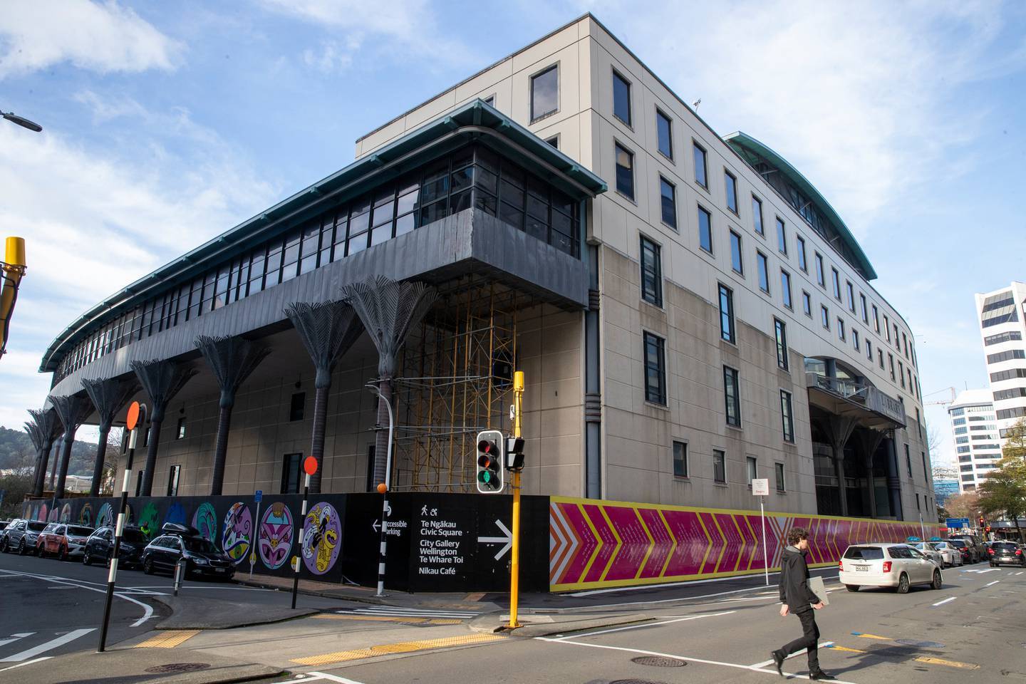 Wellington Central Library was closed in 2019. Photo / Mark Mitchell