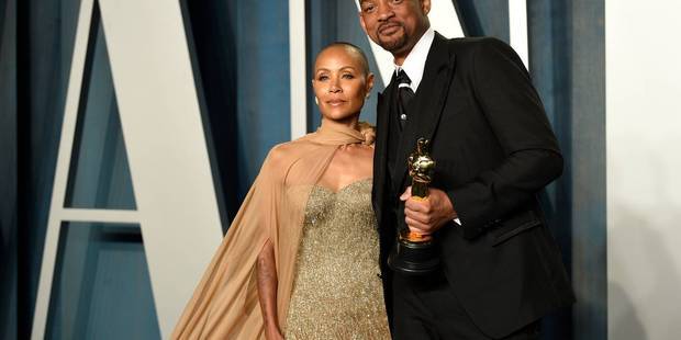 Will Smith said the joke about his wife Jada Pinkett Smith's medical condition was too much for him to bear. Photo / AP