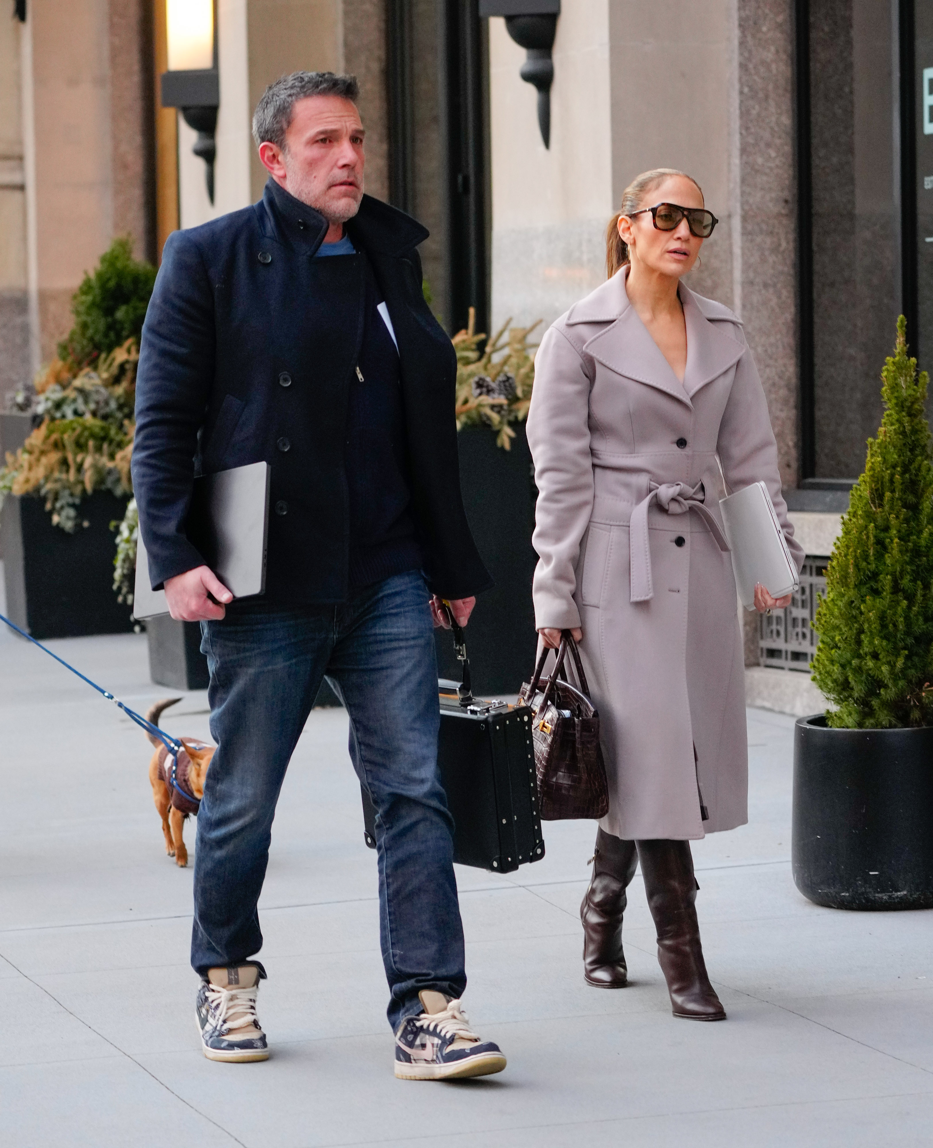 The couple have looked tense during their recent outings. Photo / Getty Images