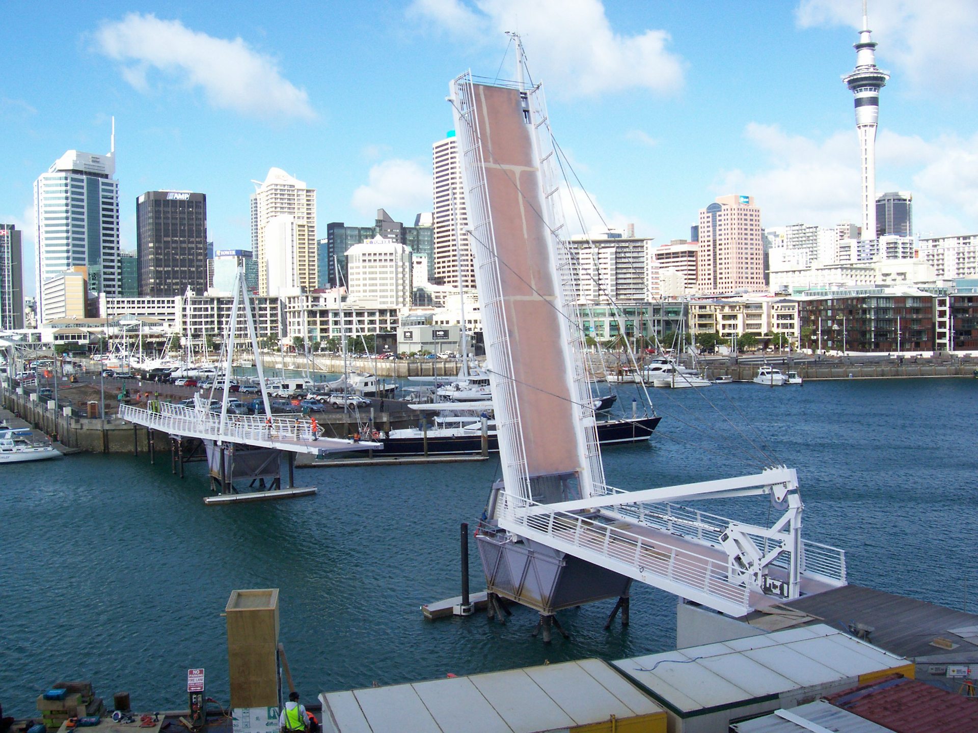 Existing bridge rising. Photo / supplied