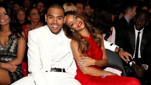 Chris Brown and Rihanna at the 55th Annual Grammy Awards in 2013. Photo / Getty Images