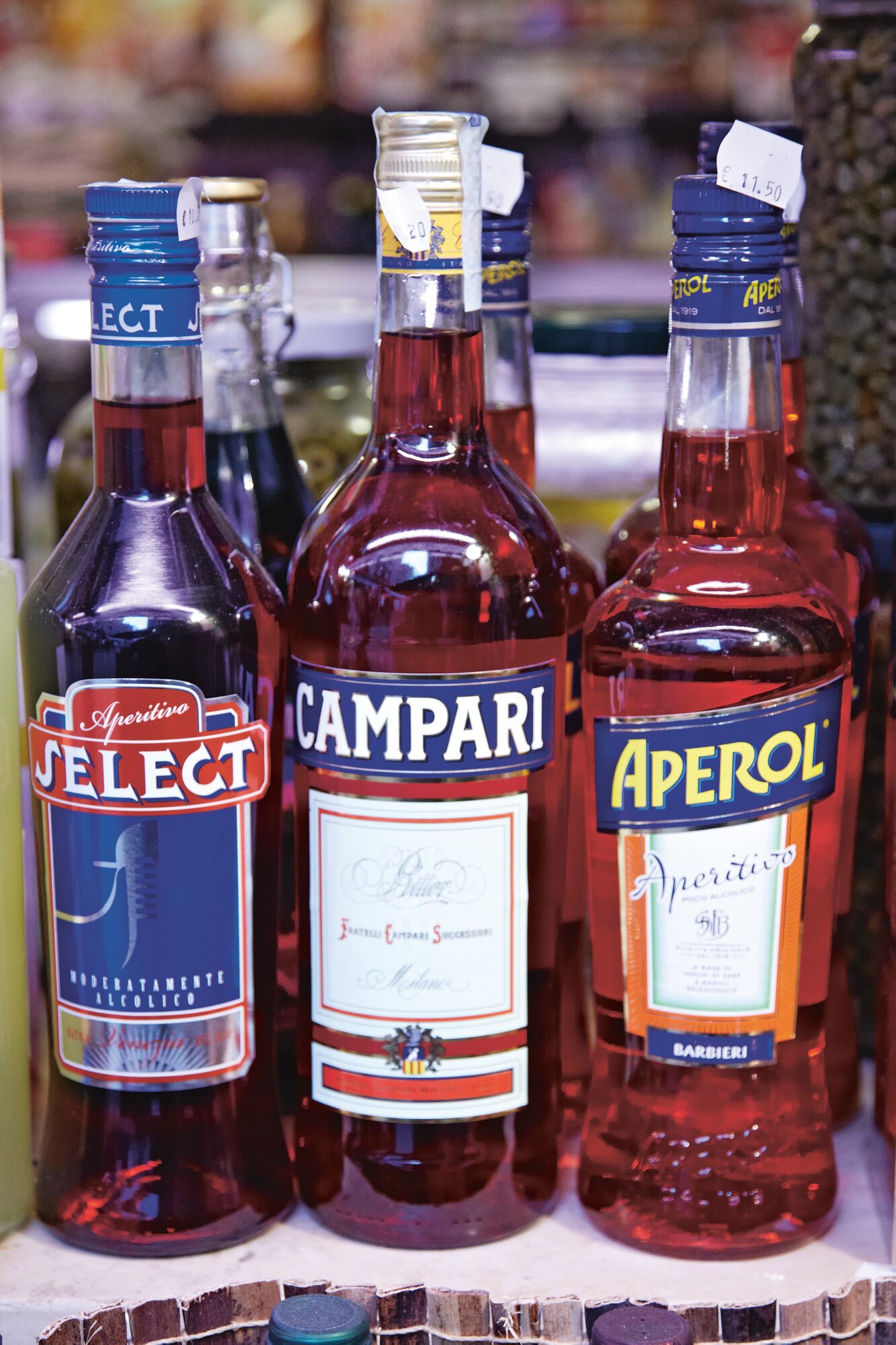 There's nothing more Italian than a bitter aperitif. Photo / Gregoire Kalt