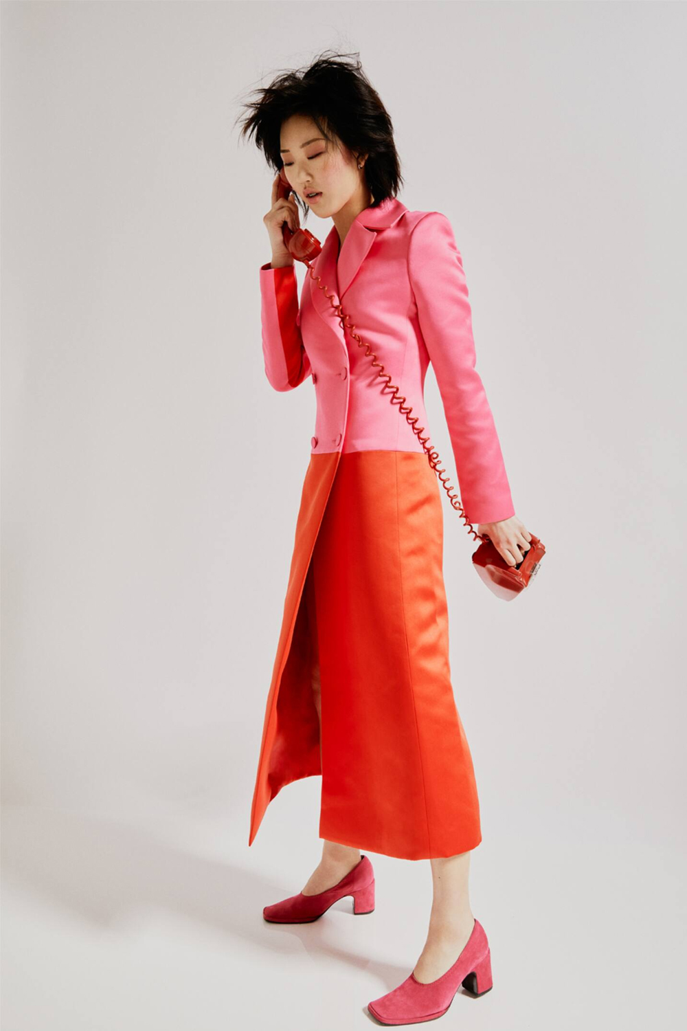 From the Viva archives: Pink suede heels from Tango. Photo / Mara Sommer