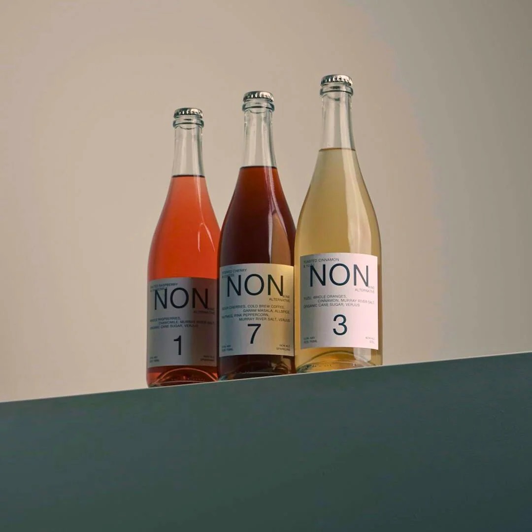 Non 1, Non 3 and Non 7, part of the brand's