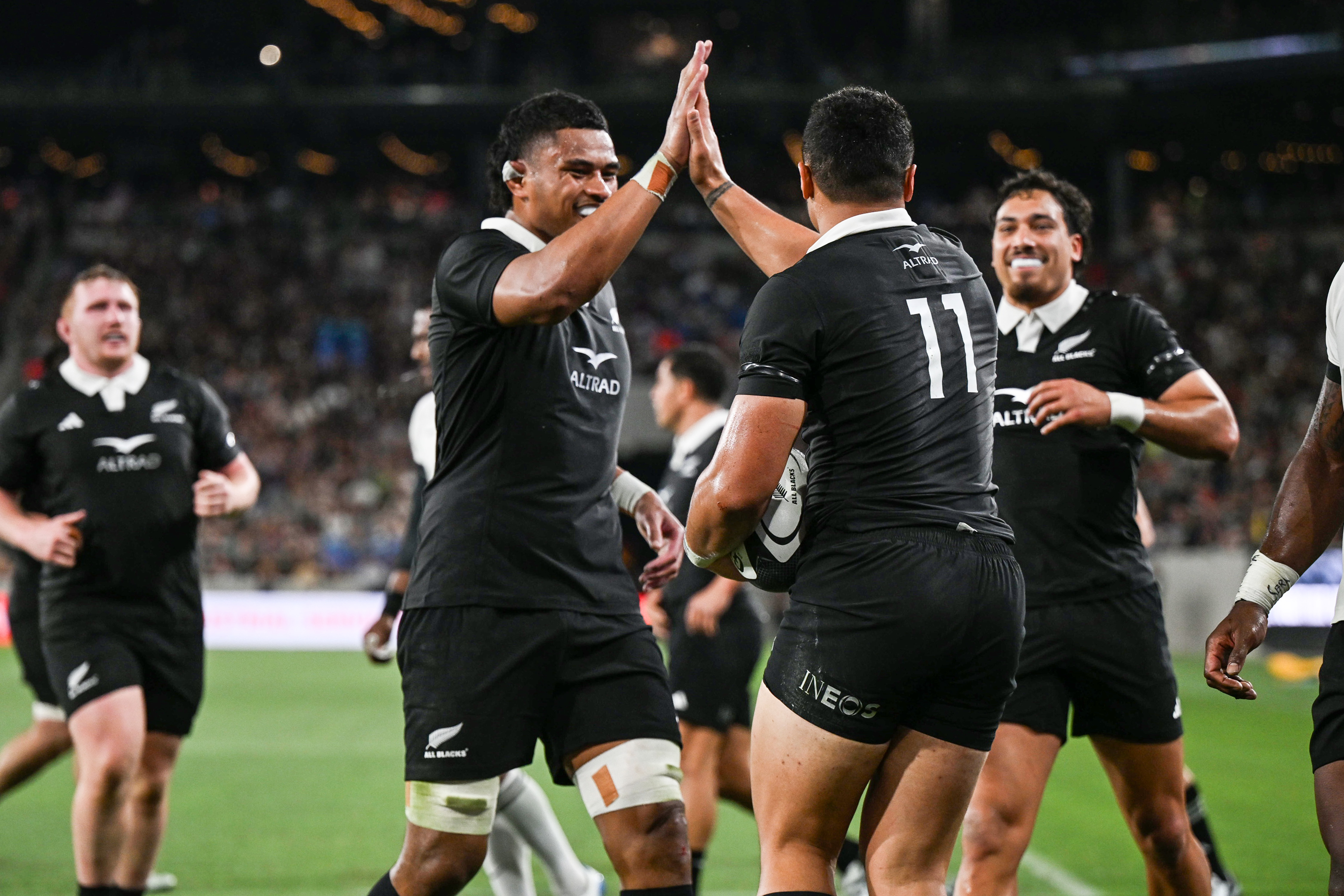 The All Blacks were too good for Fiji in San Diego. Photo / Photosport