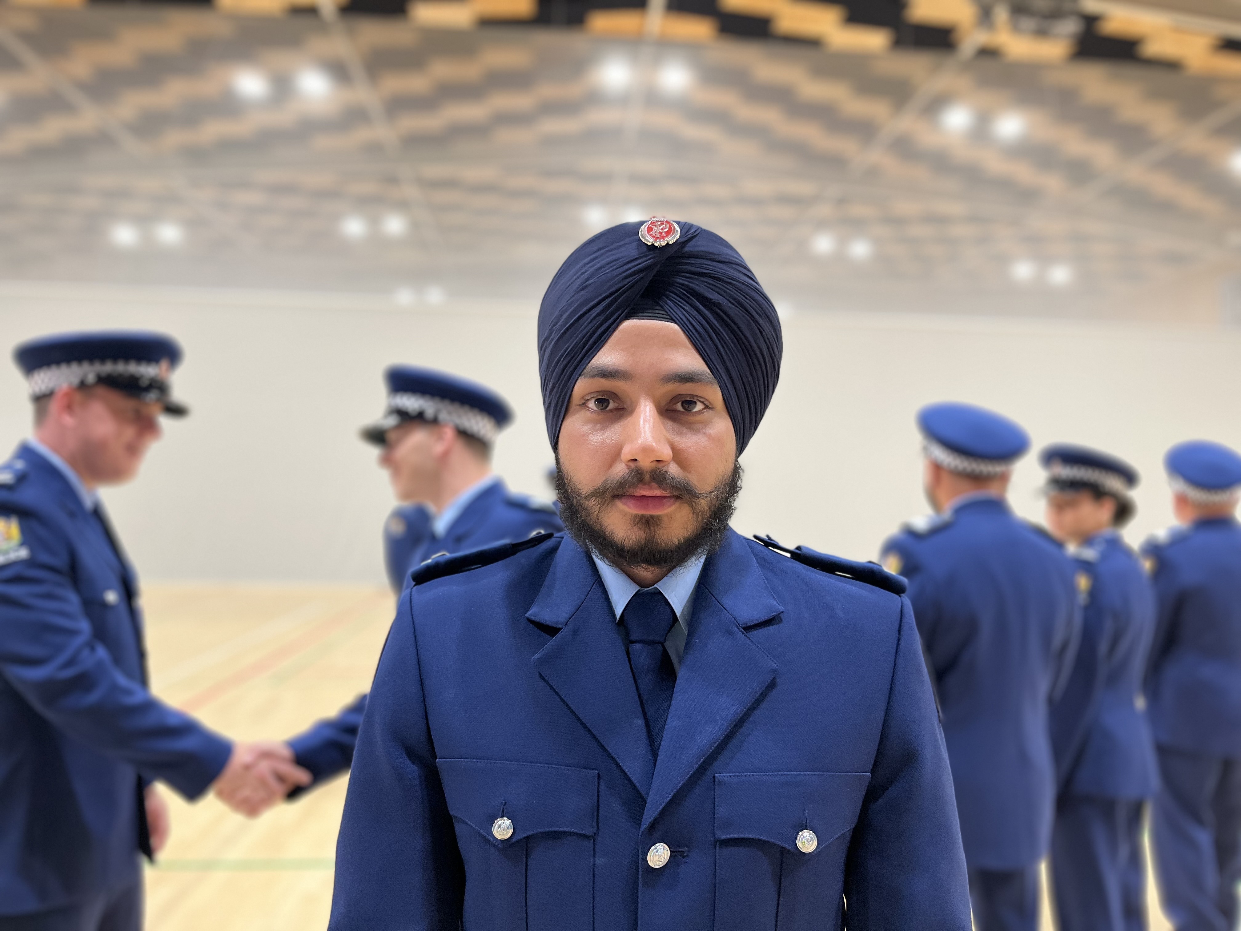 Milanpreet Singh is one of three new police officers for the Far North and will be based in Kaikohe.
