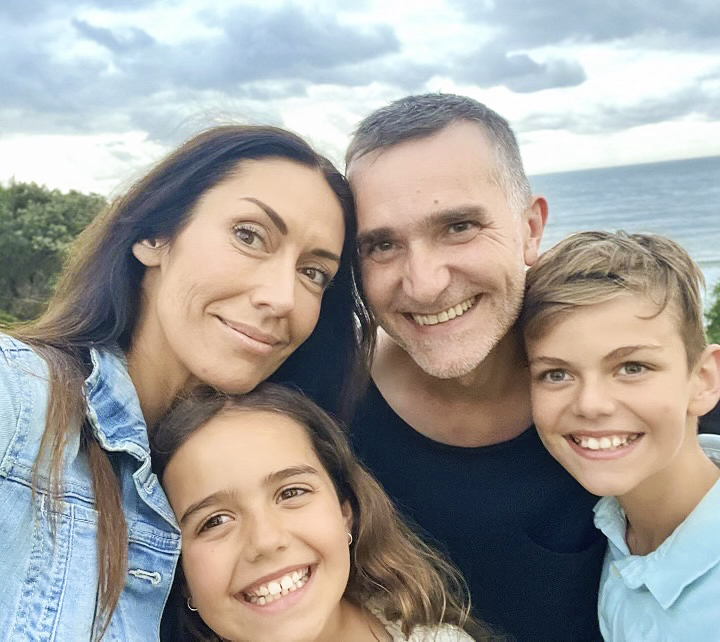 John and Kelly have two children, Aston, 13, and Piper, 10. Photo / Woman's Day