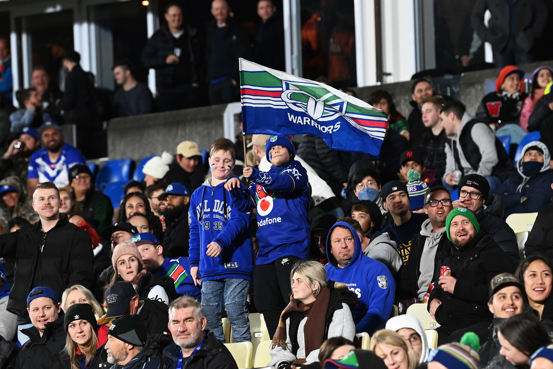 Go Media stadium could become the permanent home for the Warriors. Photo / Andrew Cornaga / www.photosport.nz