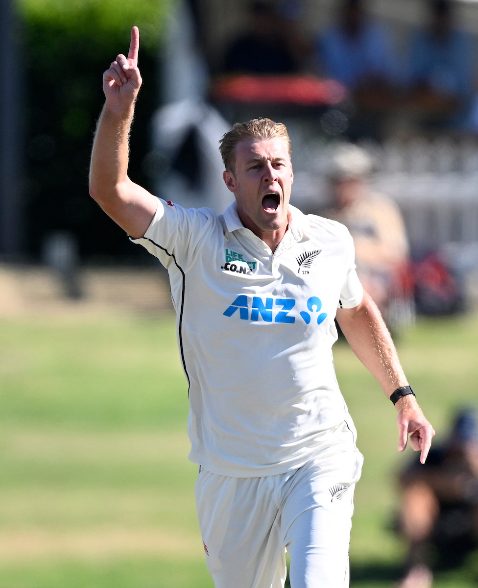 Kyle Jamieson hasn't played an international red-ball match since the Black Caps' series win over South Africa in February 2024. Photo / Photosport