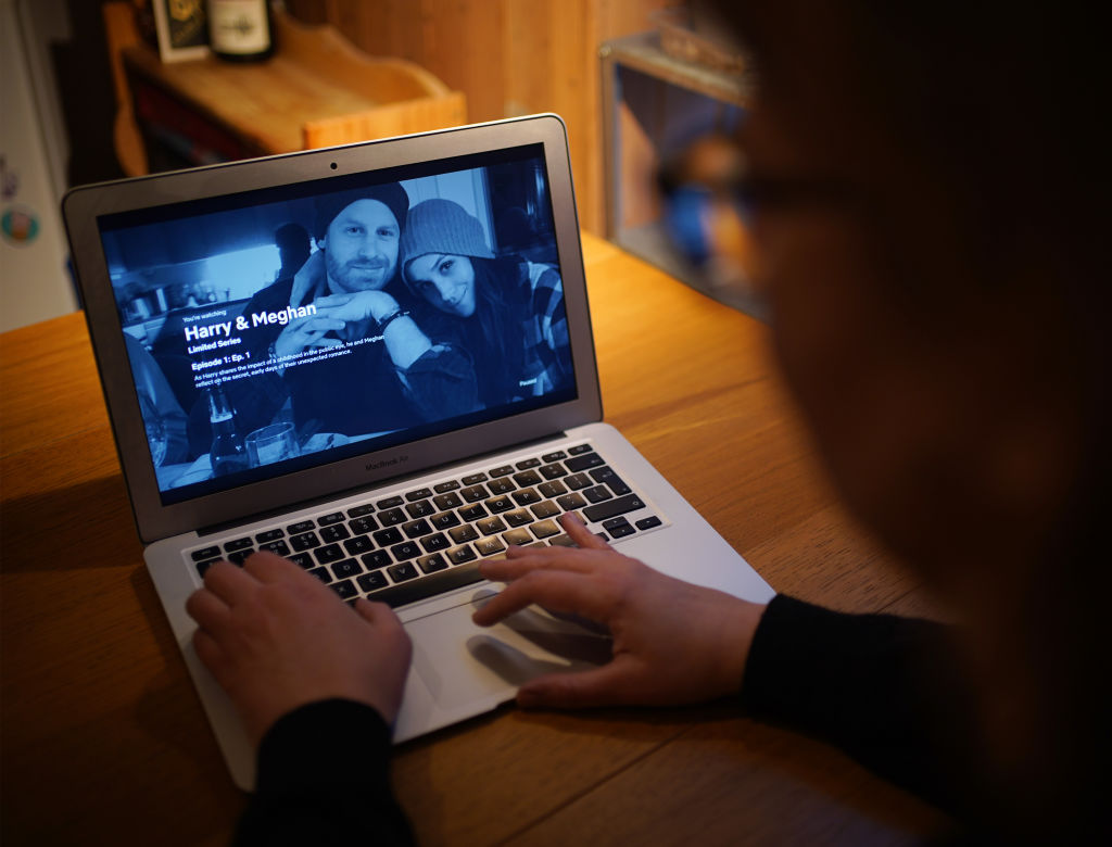 The Duke and Duchess of Sussex's controversial documentary on Netflix, Harry & Meghan - a six-part docuseries. Photo / Getty Images