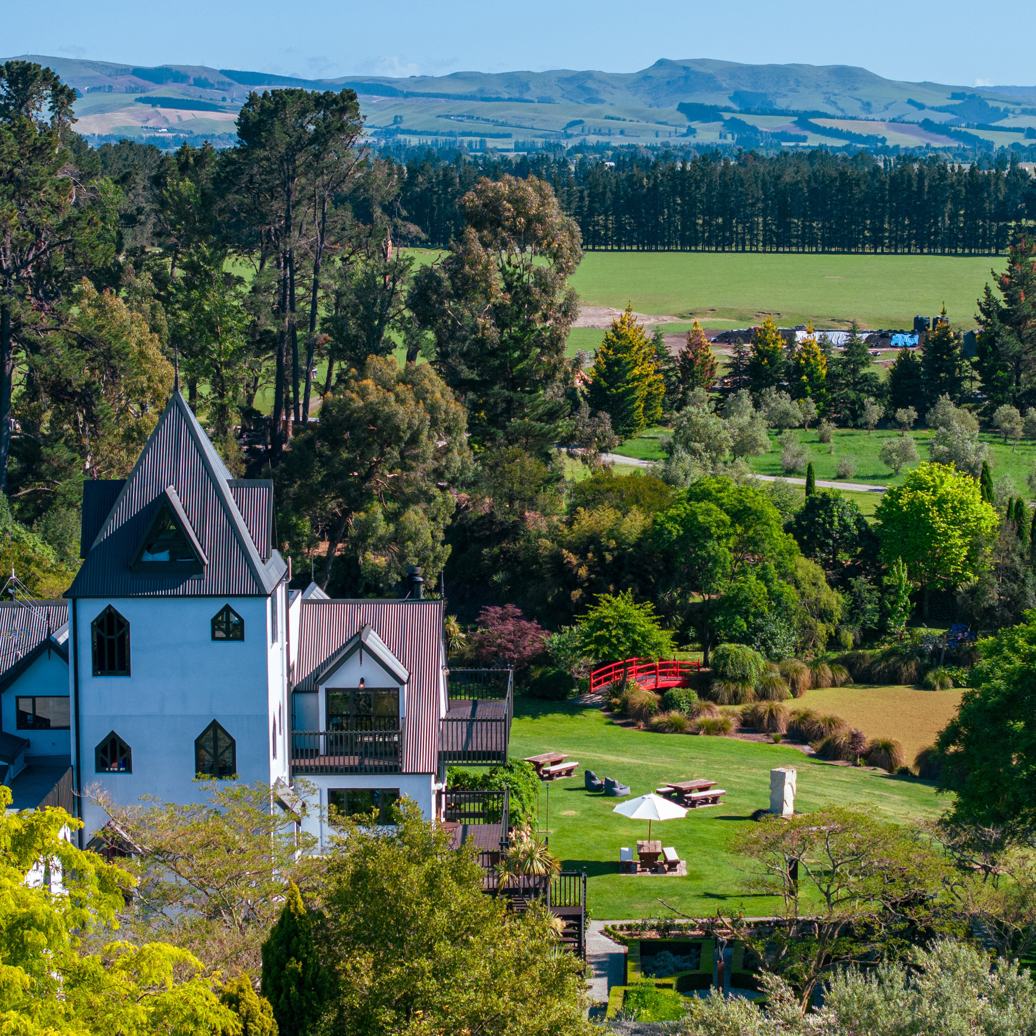 Pegasus Bay winery.