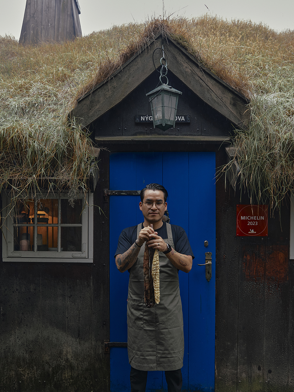 Chef Sebastian Jiménez at Raest restaurant in Tórshavn. Photo / David B. Torch, The New York Times