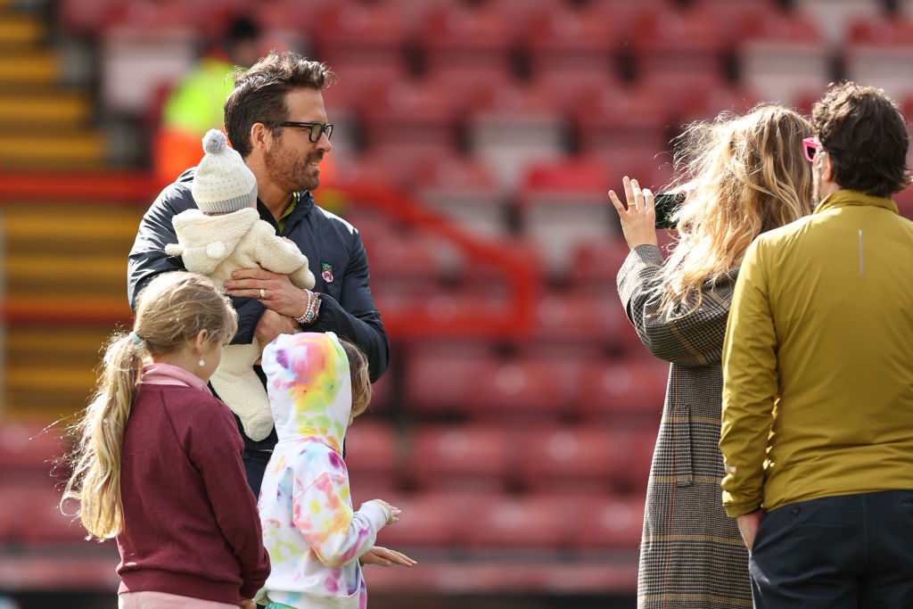 Ryan Reynolds has four children with actress Blake Lively. Photo / Getty Images