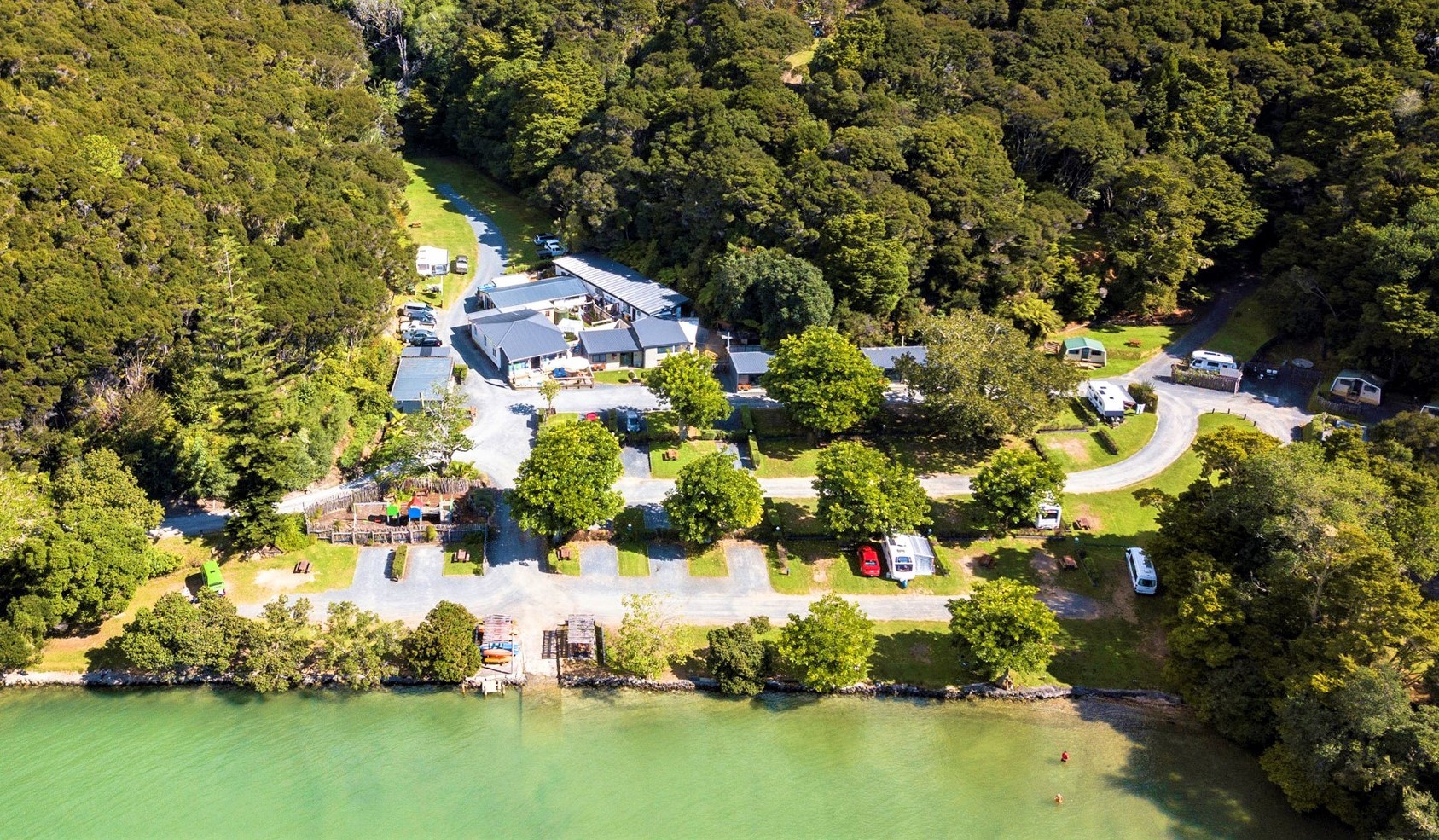 Bay Of Islands Kiwiana Waterfront Campground Nz Herald Bay Of Islands Kiwiana Waterfront Campground Nz Herald