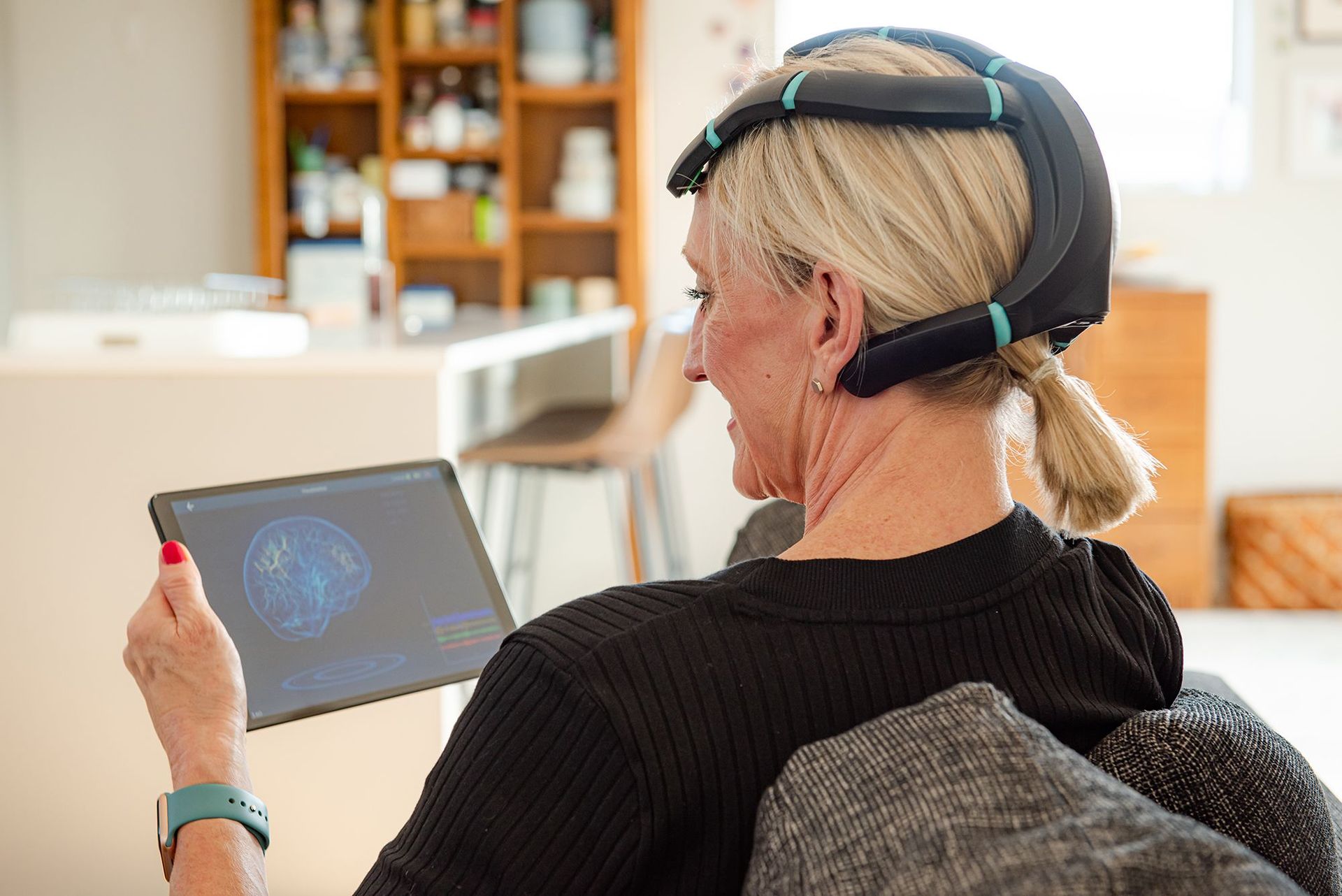 Health tech company Exsurgo created a medical device, called Axon, to monitor brain signals. Photo / Supplied